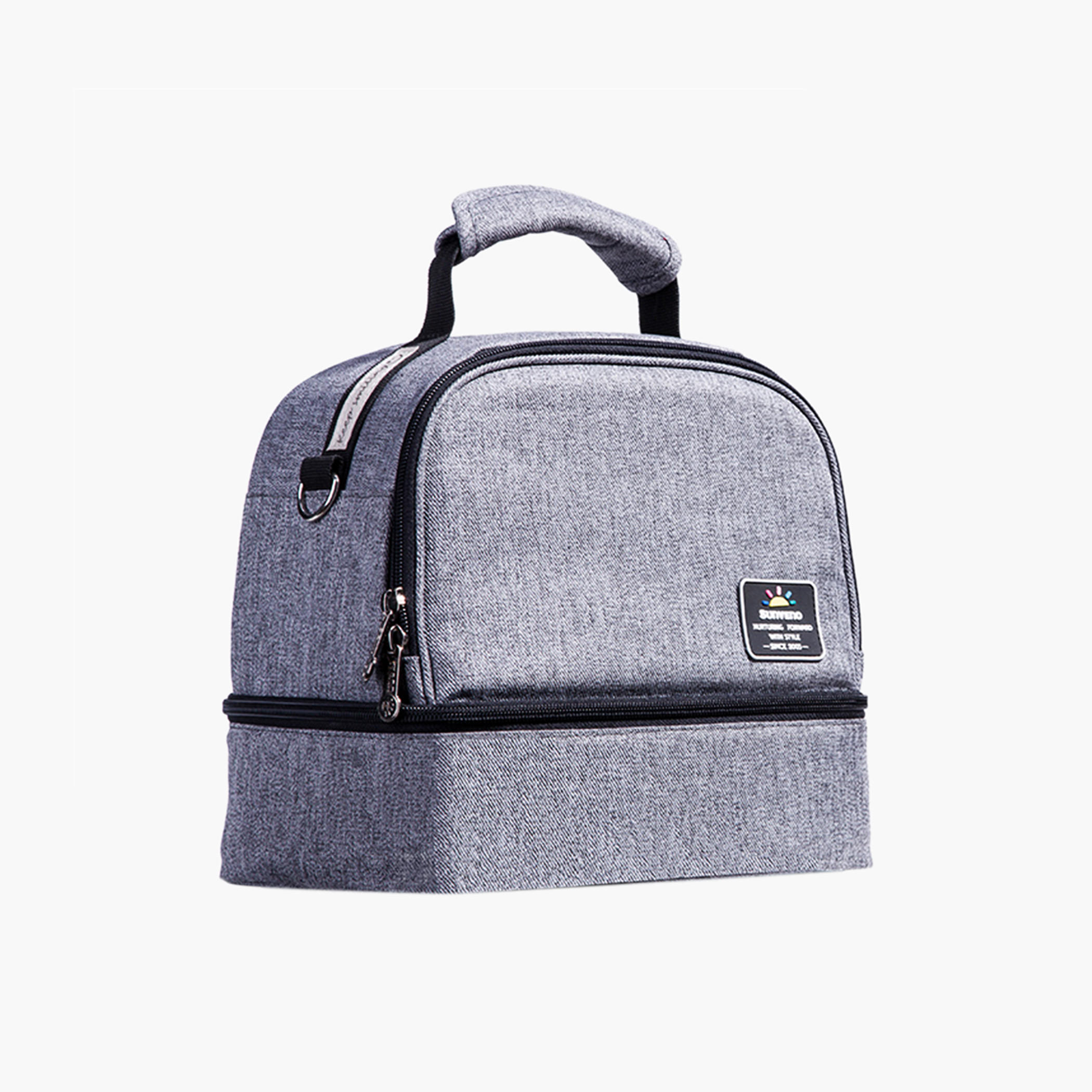 Sunveno Insulated Lunch Bag with Zip Closure-school-lunchessentials-lunchbags-image-13