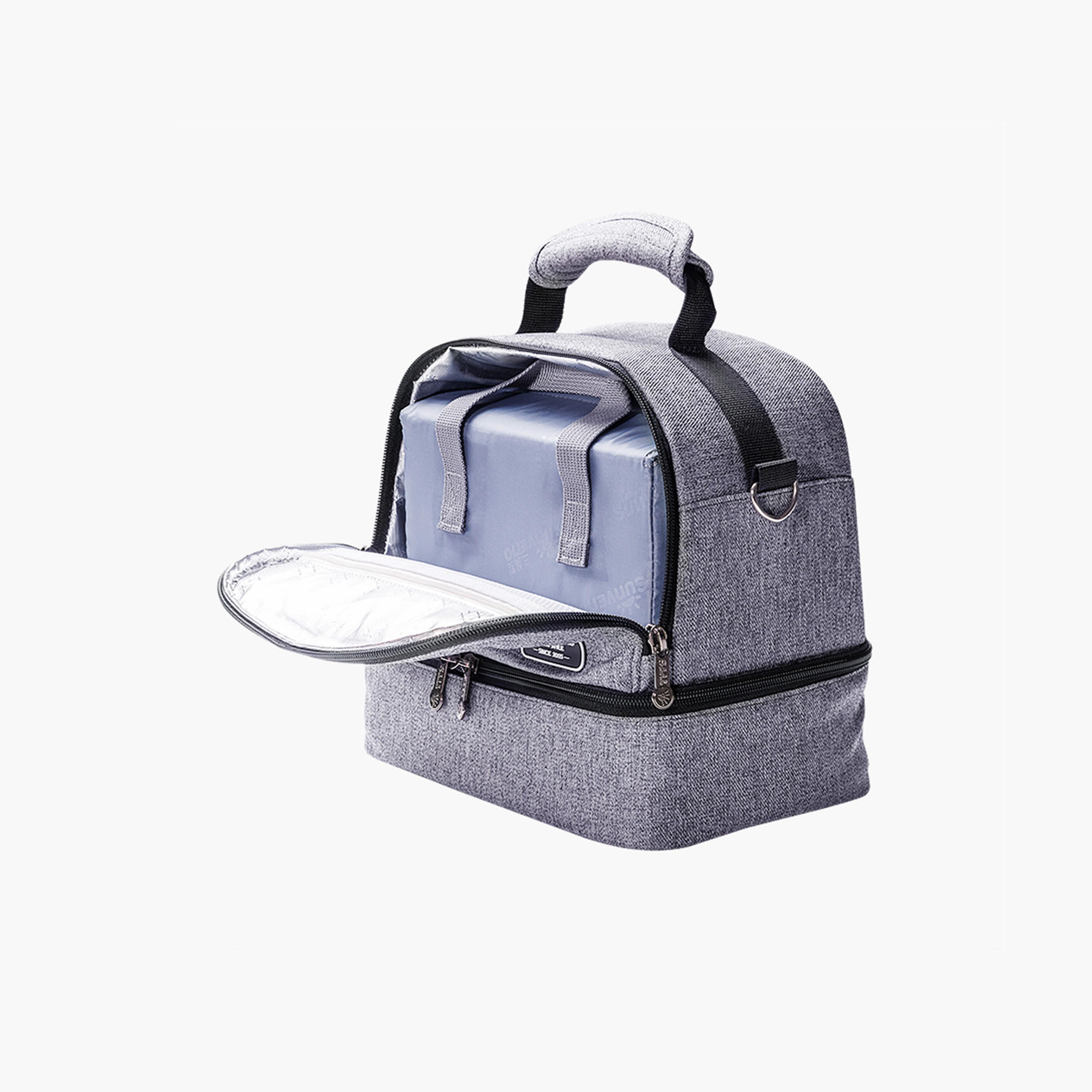 Sunveno Insulated Lunch Bag with Zip Closure-school-lunchessentials-lunchbags-image-2