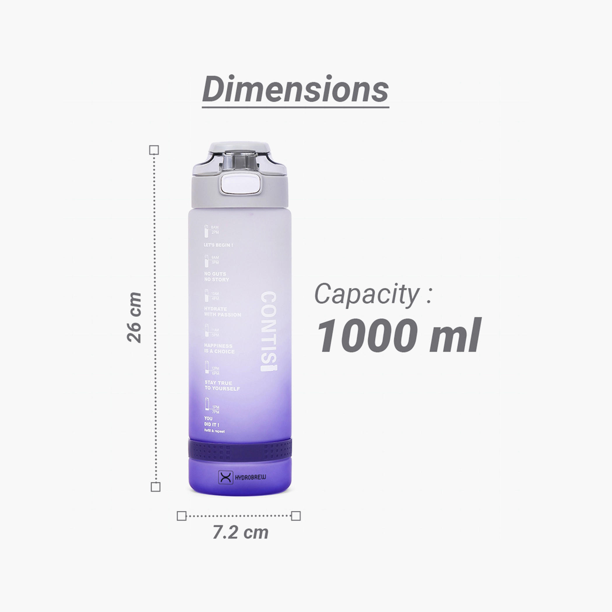 قارورة مياه خالية من البيسفينول أ بطبعات من هيدروبرو - 1 لتر-school-waterbottles-image-3