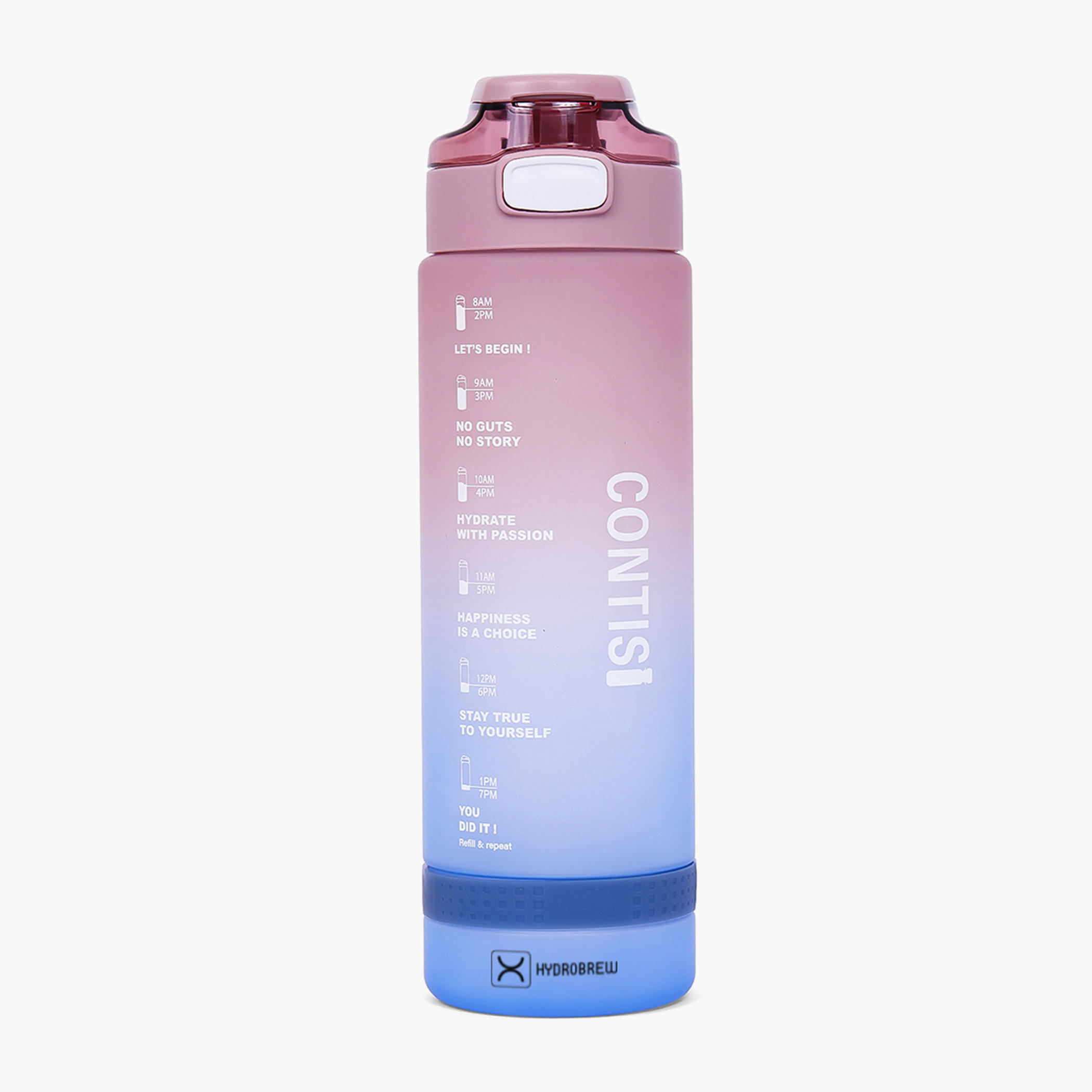 Hydrobrew Printed BPA-Free Water Bottle - 1 L-school-waterbottles-image-1
