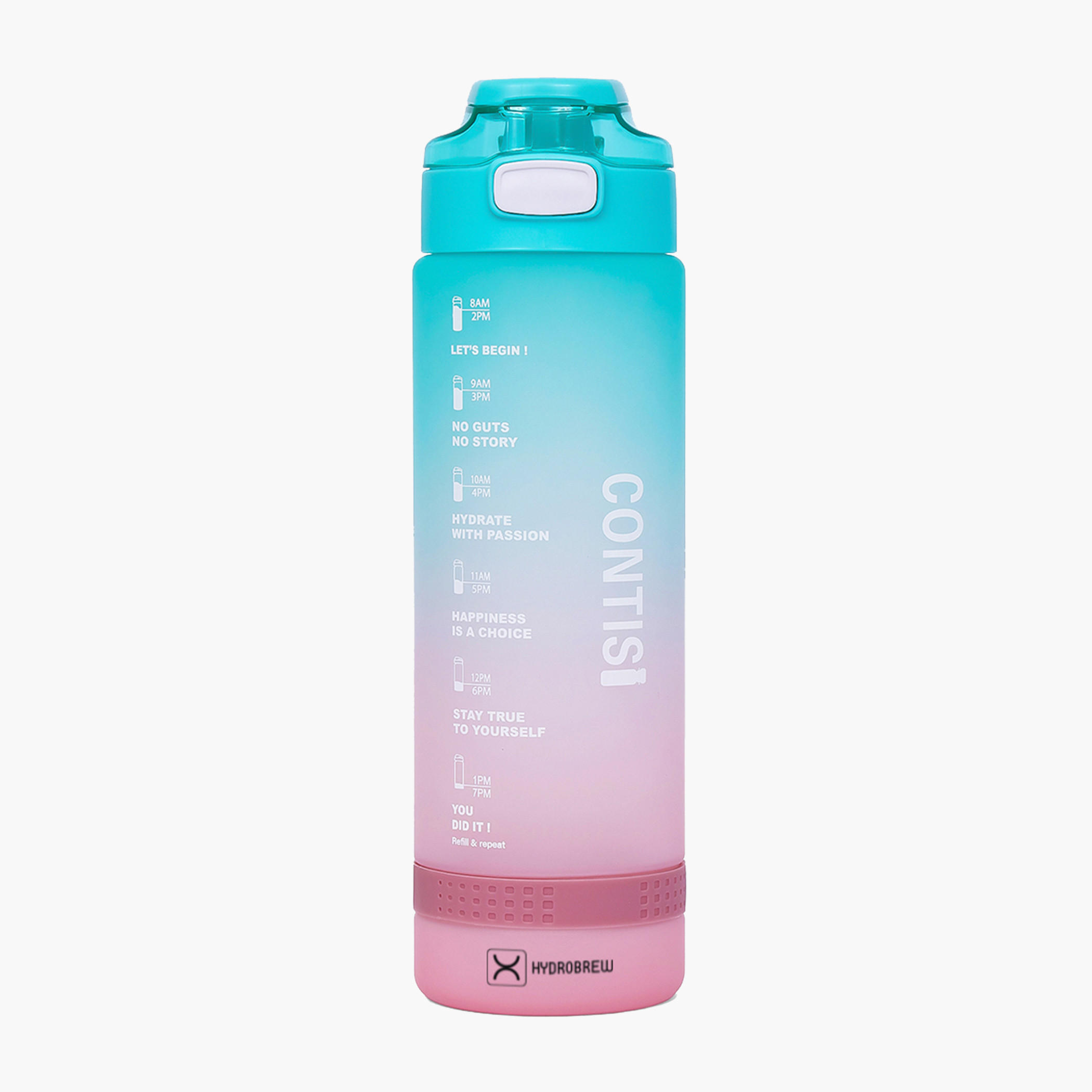 Hydrobrew Printed BPA-Free Water Bottle - 1 L-school-waterbottles-image-1