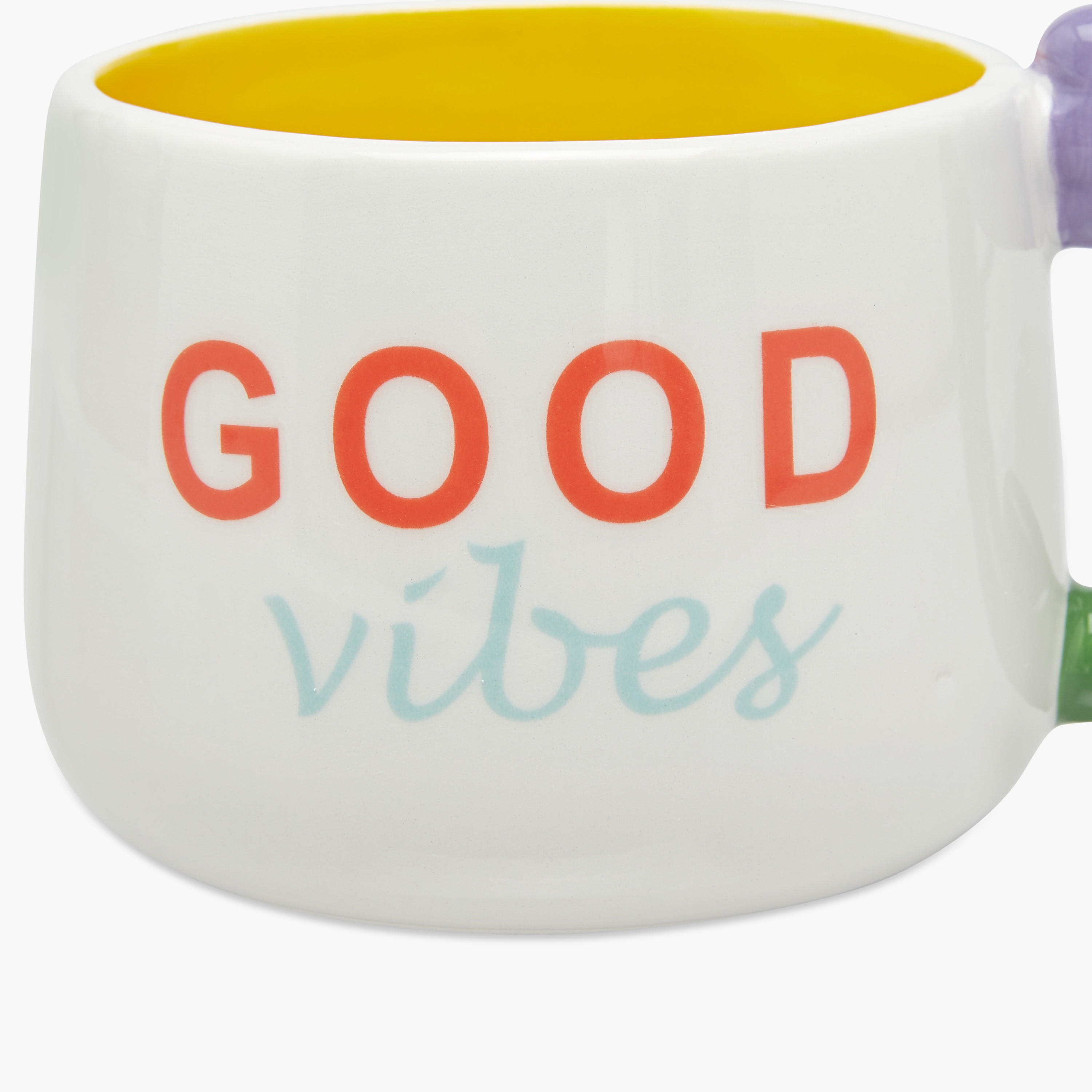Good Vibes Ceramic Mug with Handle - 400 ml-household-dining-teaandcoffee-mugsandcups-image-3