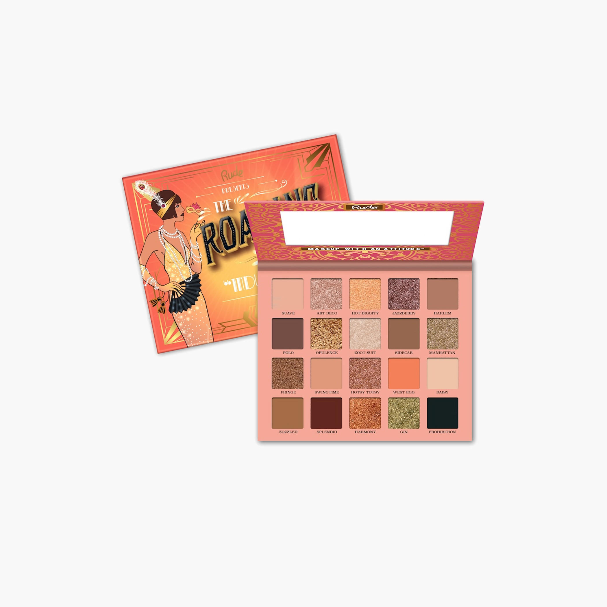 Rude The Roaring 20's Eyeshadow Palette Indulgence-beautyandpersonalcare-makeup-eyes-eyeshadows-image-1