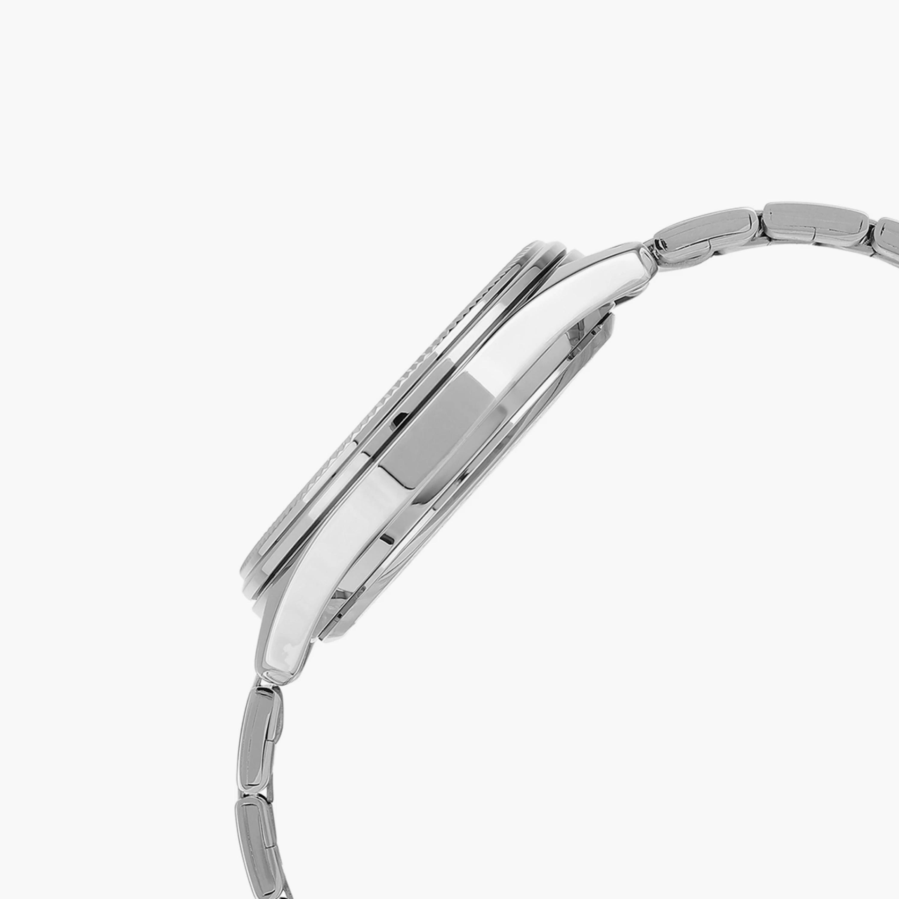 ساعة كاسيو للرجال 42 ملم فضية ذات انالوج من الستانلس ستيل | MTP-1375D-2A2VDF-men-watchesandjewellery-watches-image-2