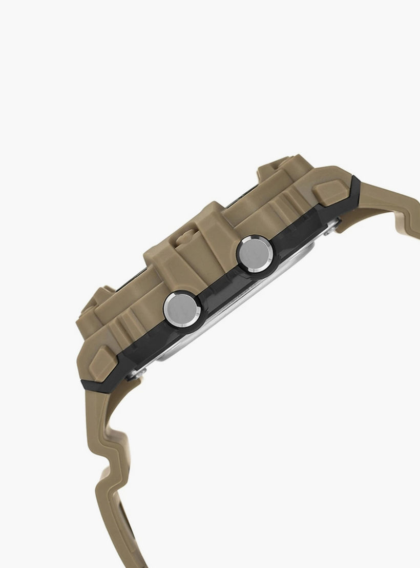 Casio Men's 48 MM Brown Digital Silicone Watch | WS-1700H-5AVDF-men-watchesandjewellery-watches-image-2