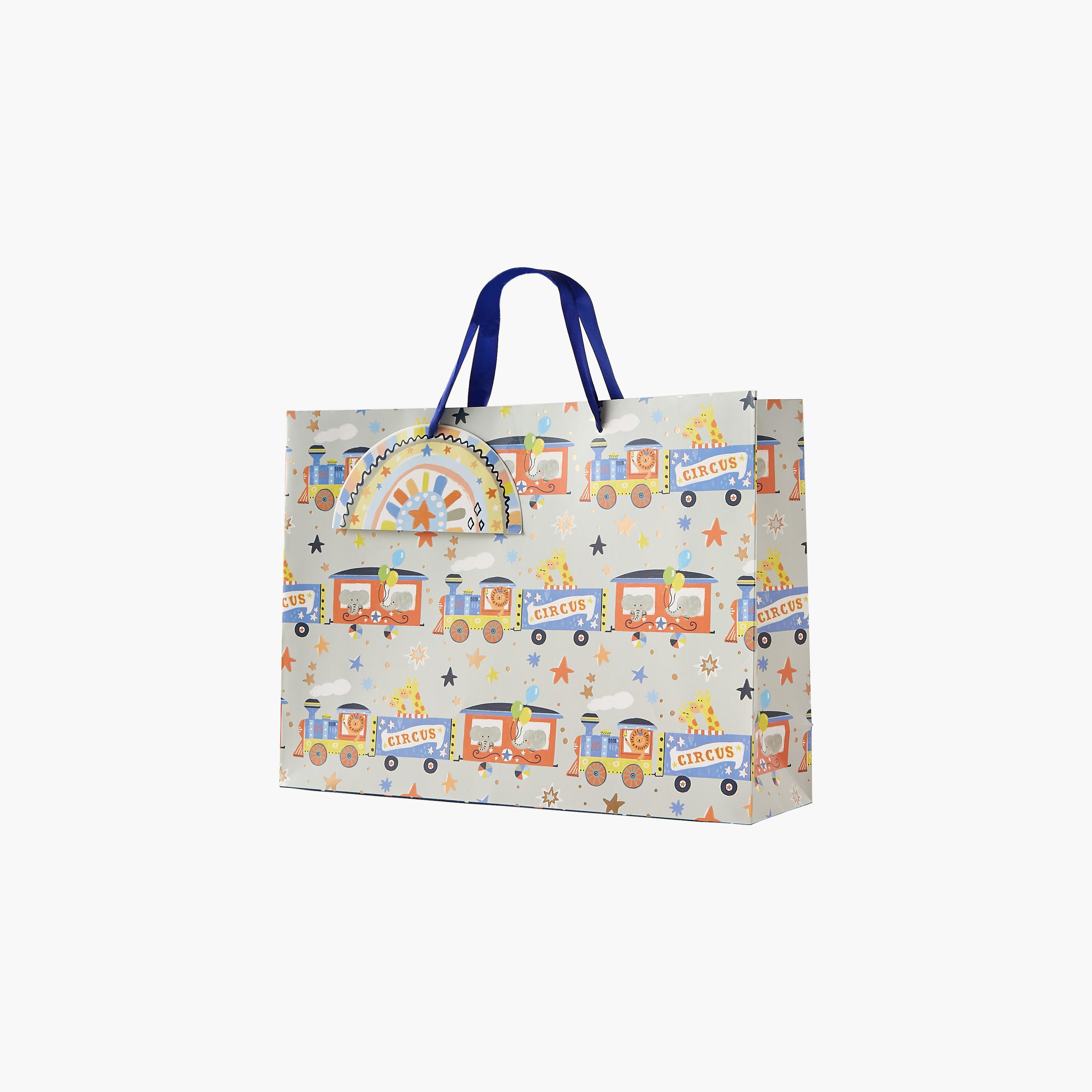 Findz Vehicle Print Paper Gift Bag - 31x12x26 cms-household-giftingaccessories-giftings-image-2