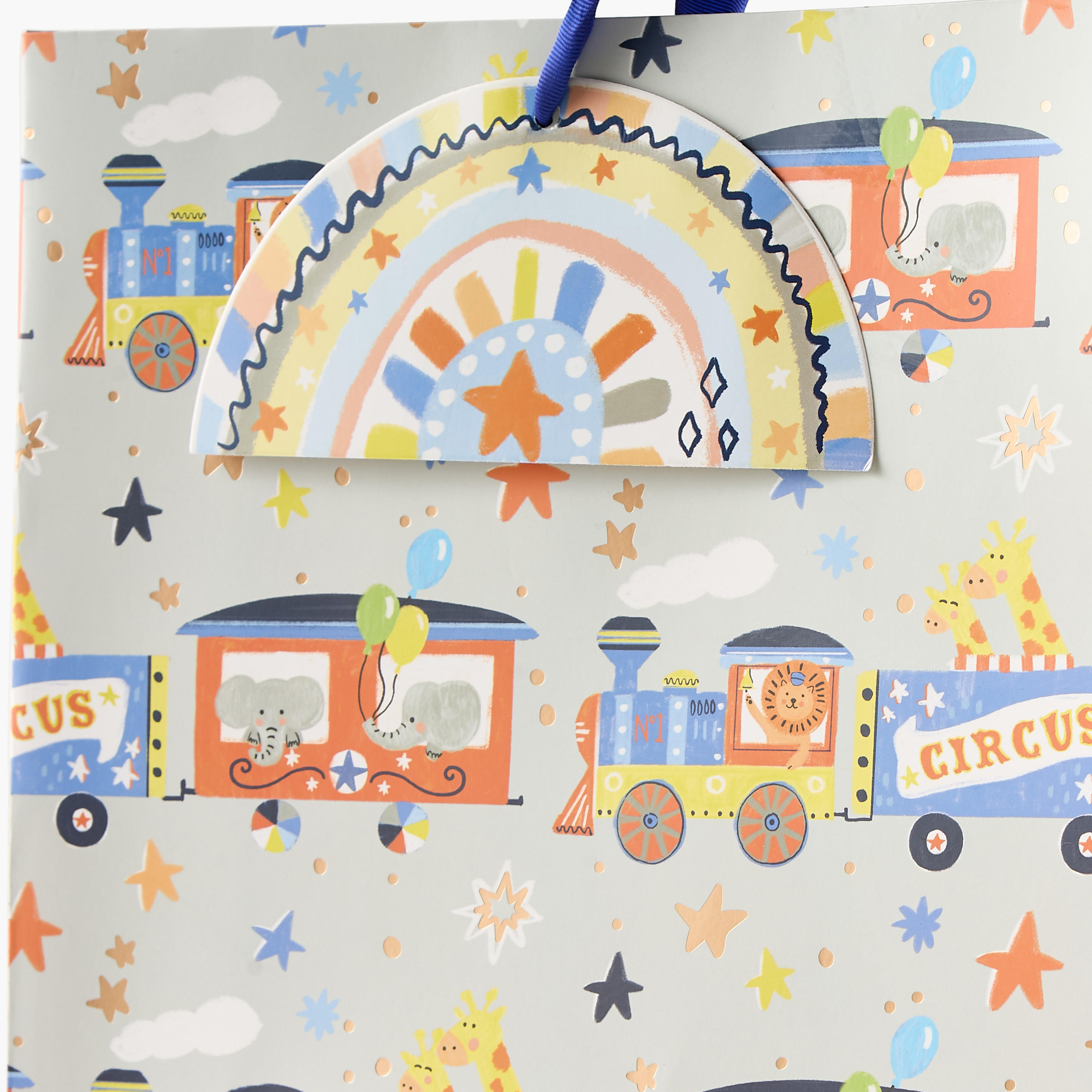 Findz Vehicle Print Paper Gift Bag - 42x12x31 cms-household-giftingaccessories-giftings-image-3