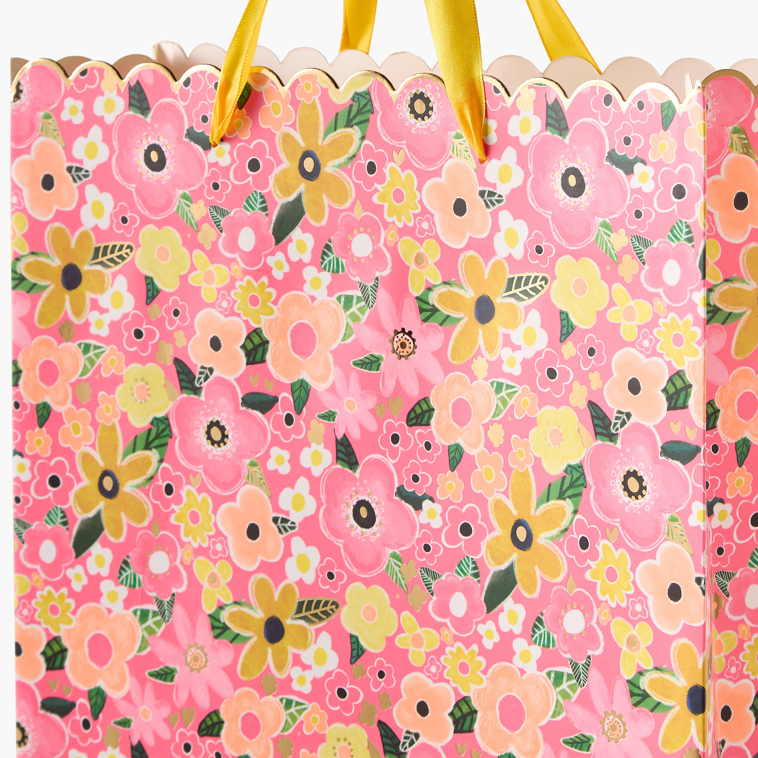 Findz Floral Print Paper Gift Bag - 18x10x23 cms-household-giftingaccessories-giftings-image-3