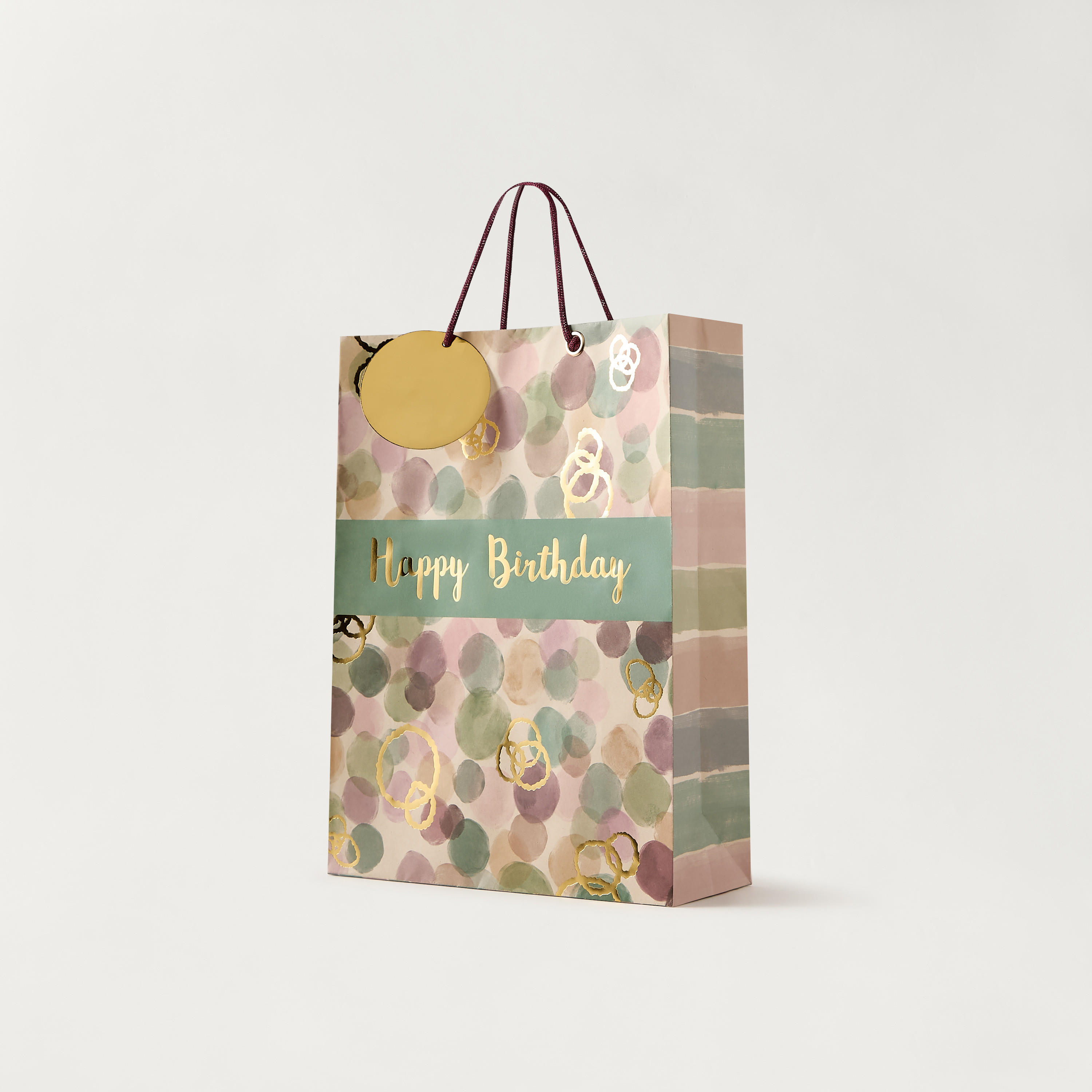 Findz Happy Birthday Print Paper Gift Bag - 18x10x23 cm-household-giftingaccessories-giftings-image-2
