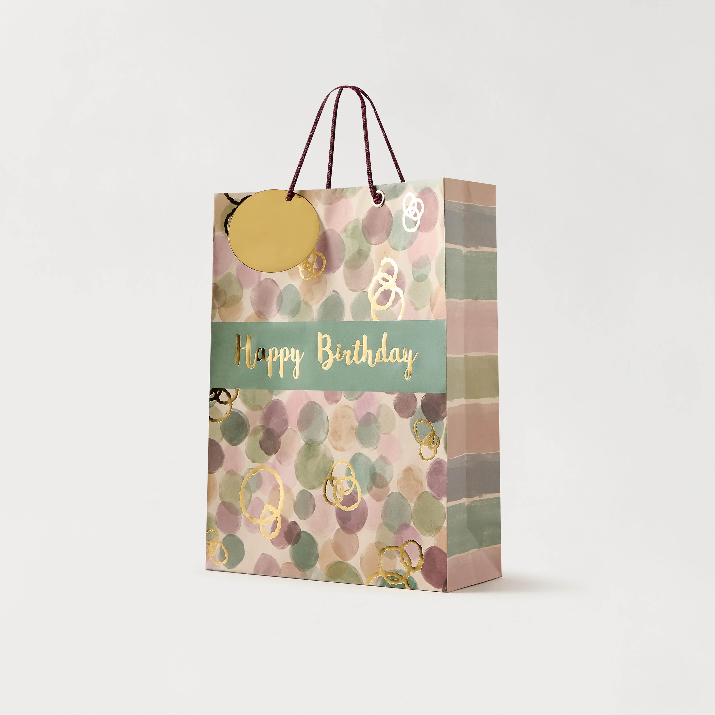 Findz Happy Birthday Print Gift Bag with Handles - 26x12x32 cm-household-giftingaccessories-giftings-image-2