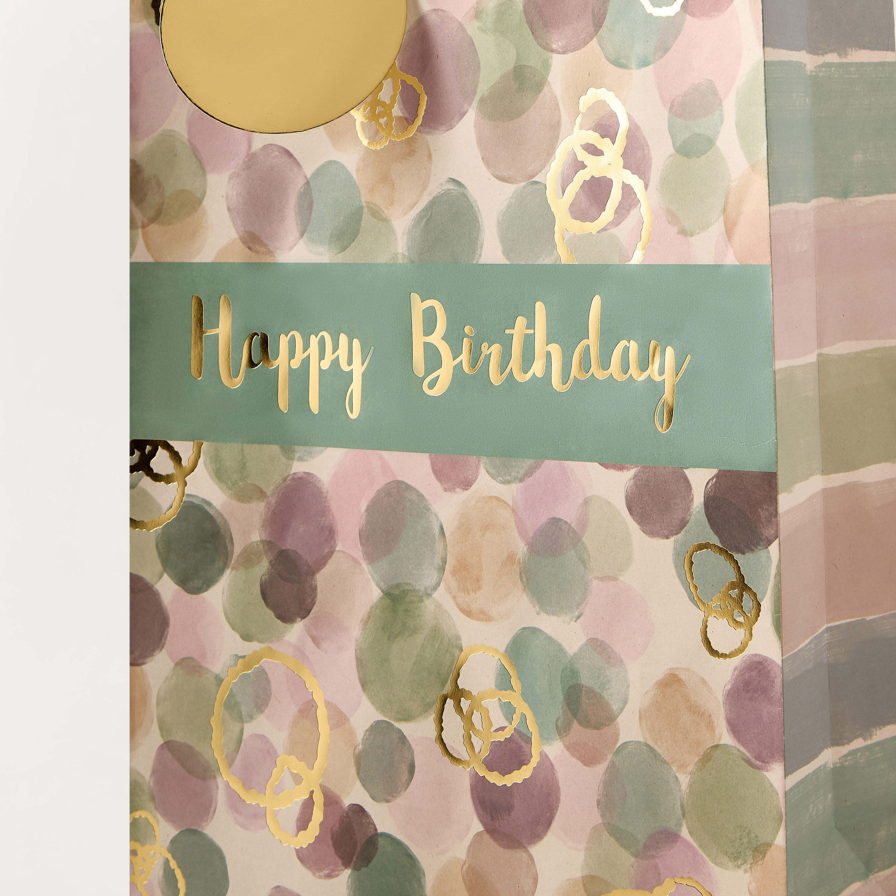 Findz Happy Birthday Print Gift Bag with Handles - 31x12x42 cm-household-giftingaccessories-giftings-image-3