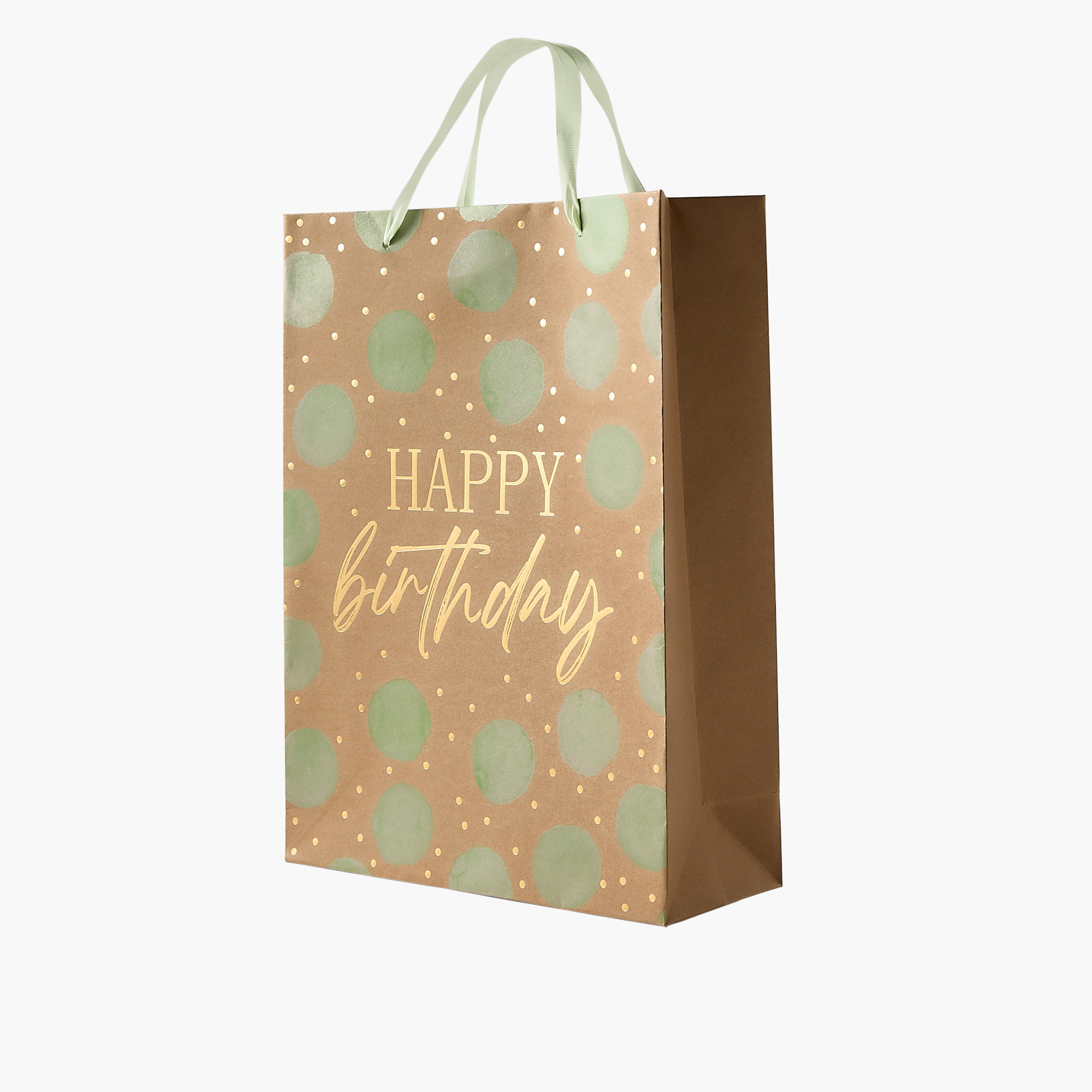 Findz Happy Birthday Print Paper Gift Bag - 18x10x23 cms-household-giftingaccessories-giftings-image-2