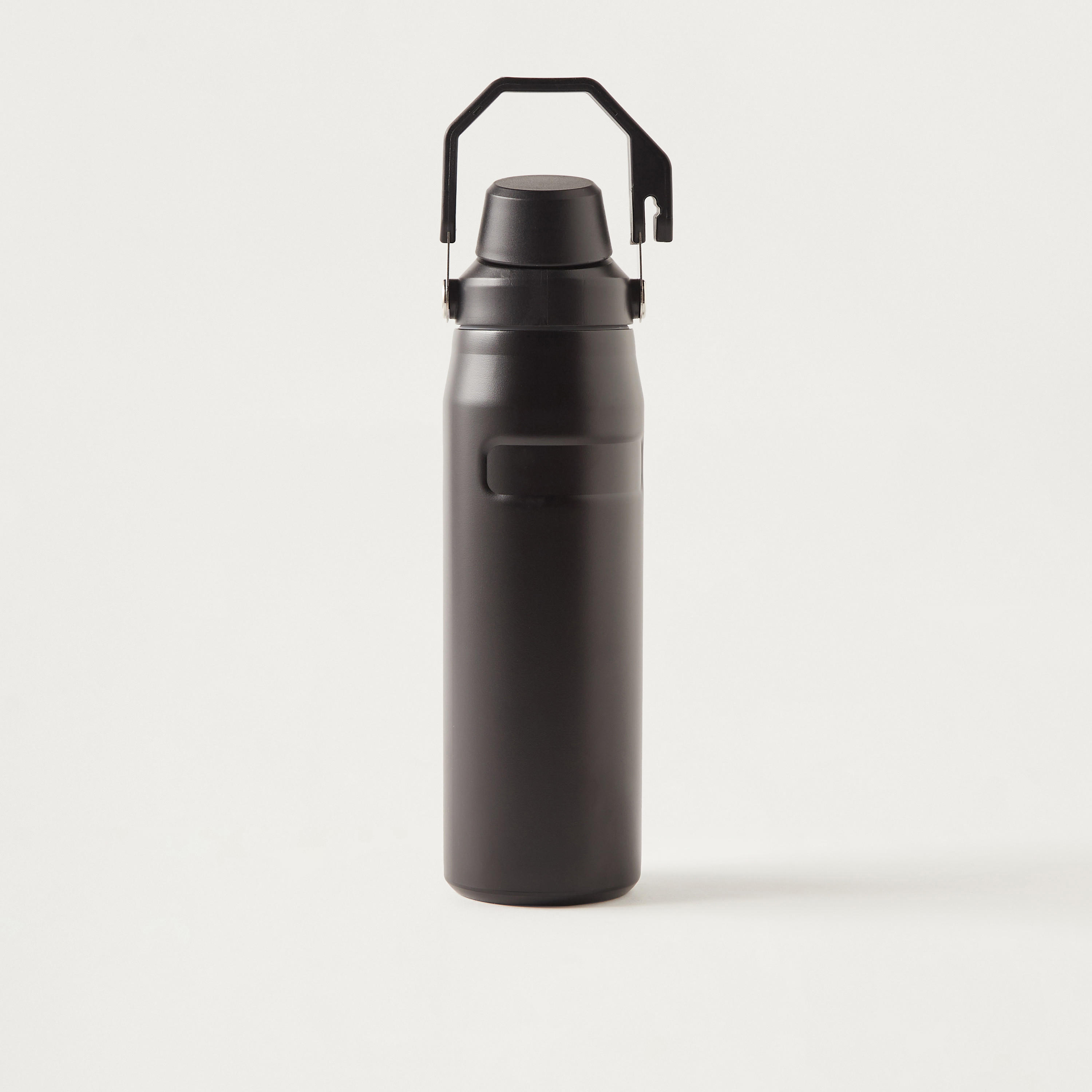 Solid Stainless Steel Water Bottle with Handle - 750 ml-school-waterbottles-image-1