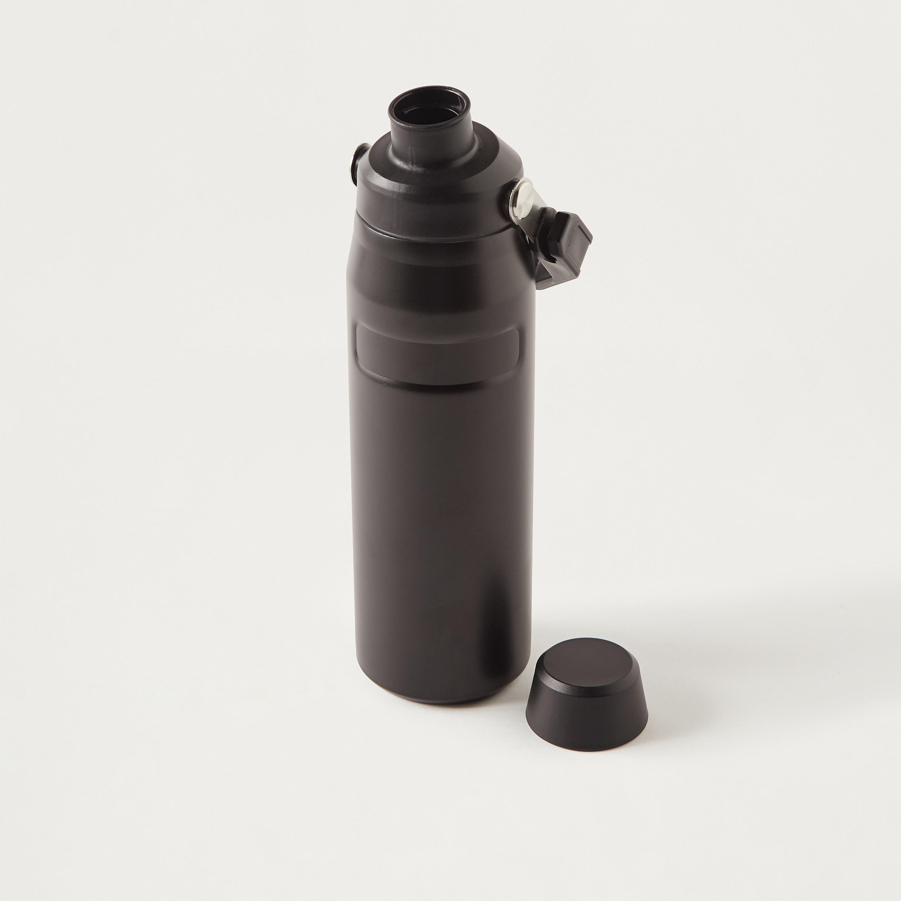 Solid Stainless Steel Water Bottle with Handle - 750 ml-school-waterbottles-image-4