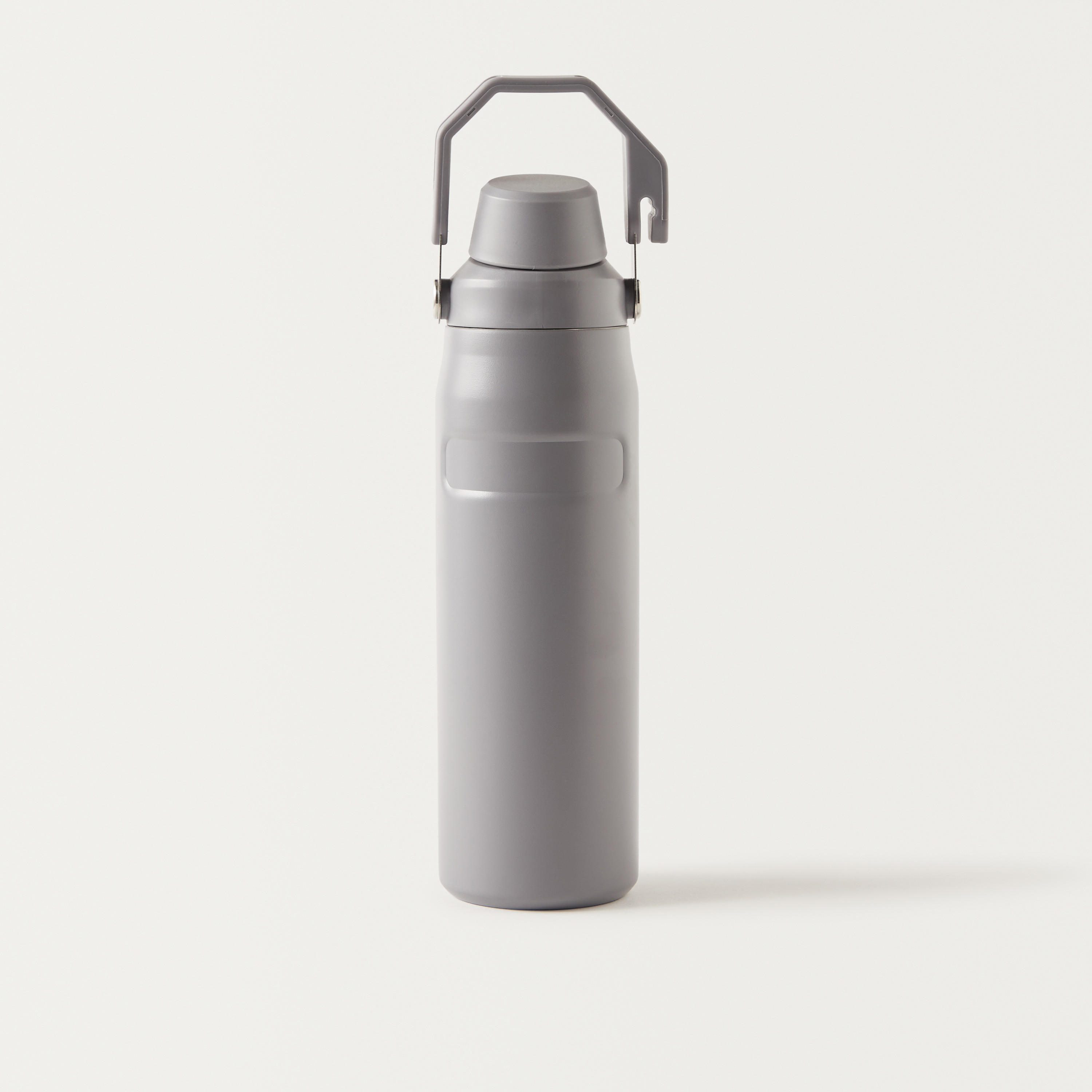 Solid Stainless Steel Water Bottle with Handle - 750 ml-school-waterbottles-image-1