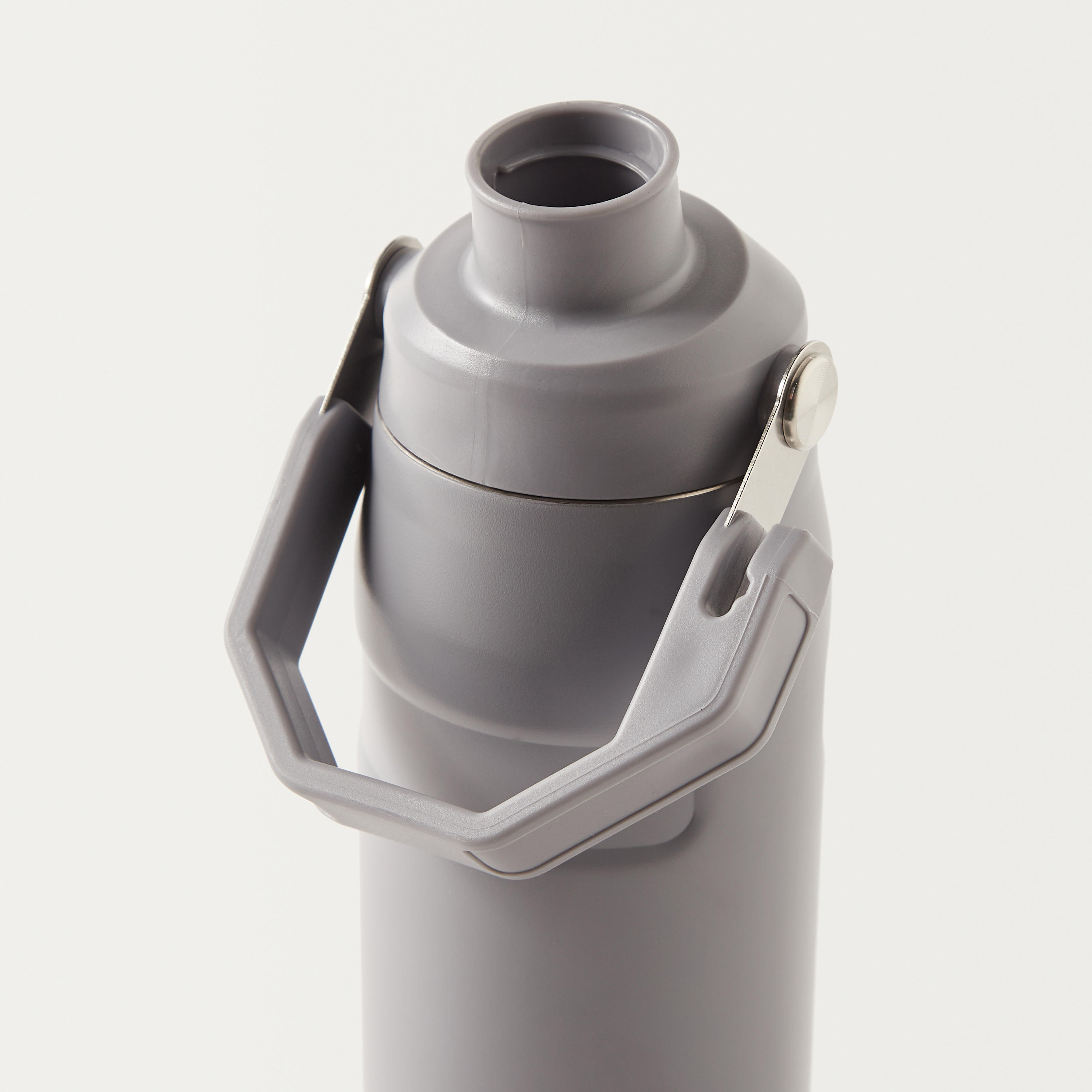 Solid Stainless Steel Water Bottle with Handle - 750 ml-school-waterbottles-image-3