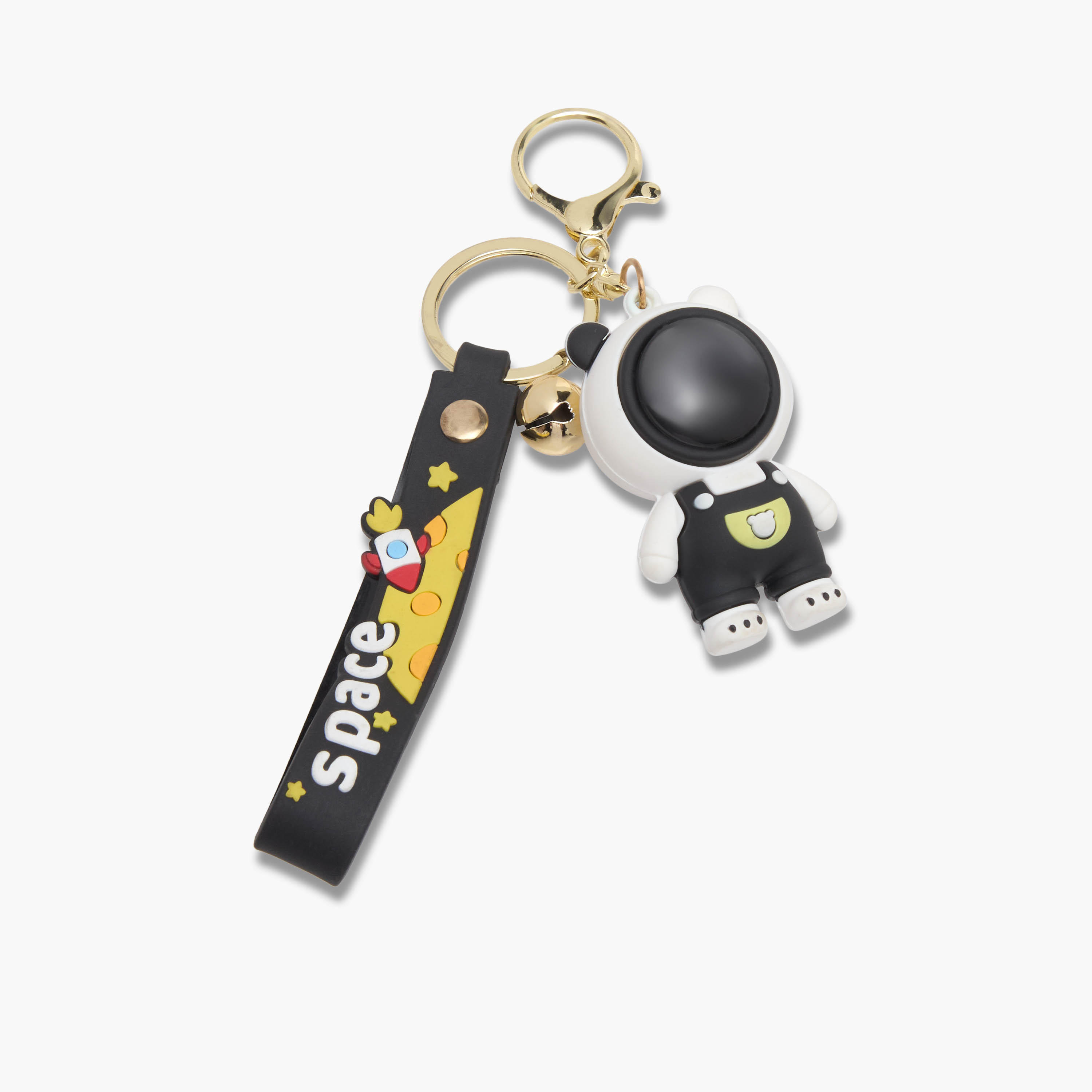 Syloon Astronaut Accent Keychain with Lobster Hook-girls-accessories-keyringsandbagcharms-image-2