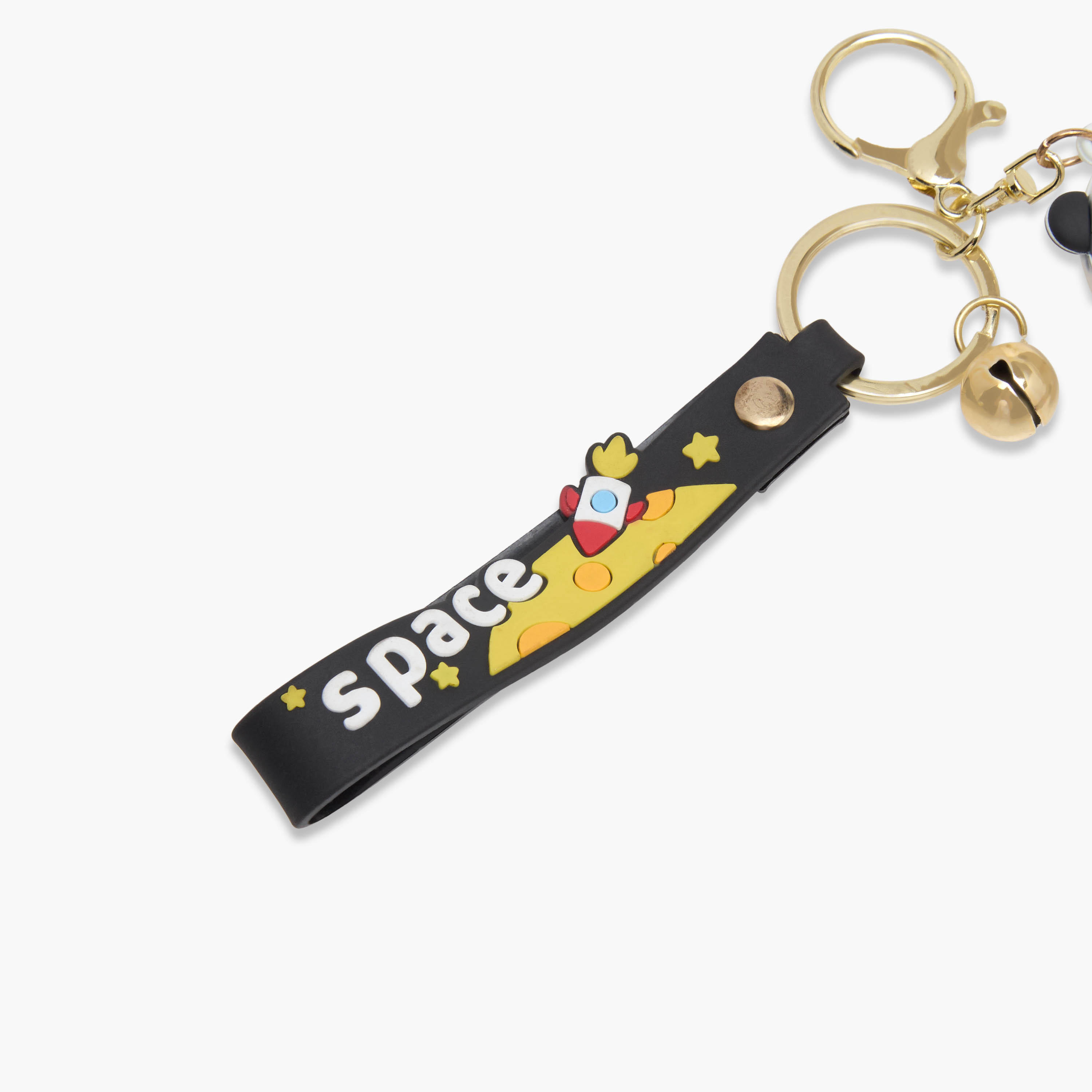 Syloon Astronaut Accent Keychain with Lobster Hook-girls-accessories-keyringsandbagcharms-image-4