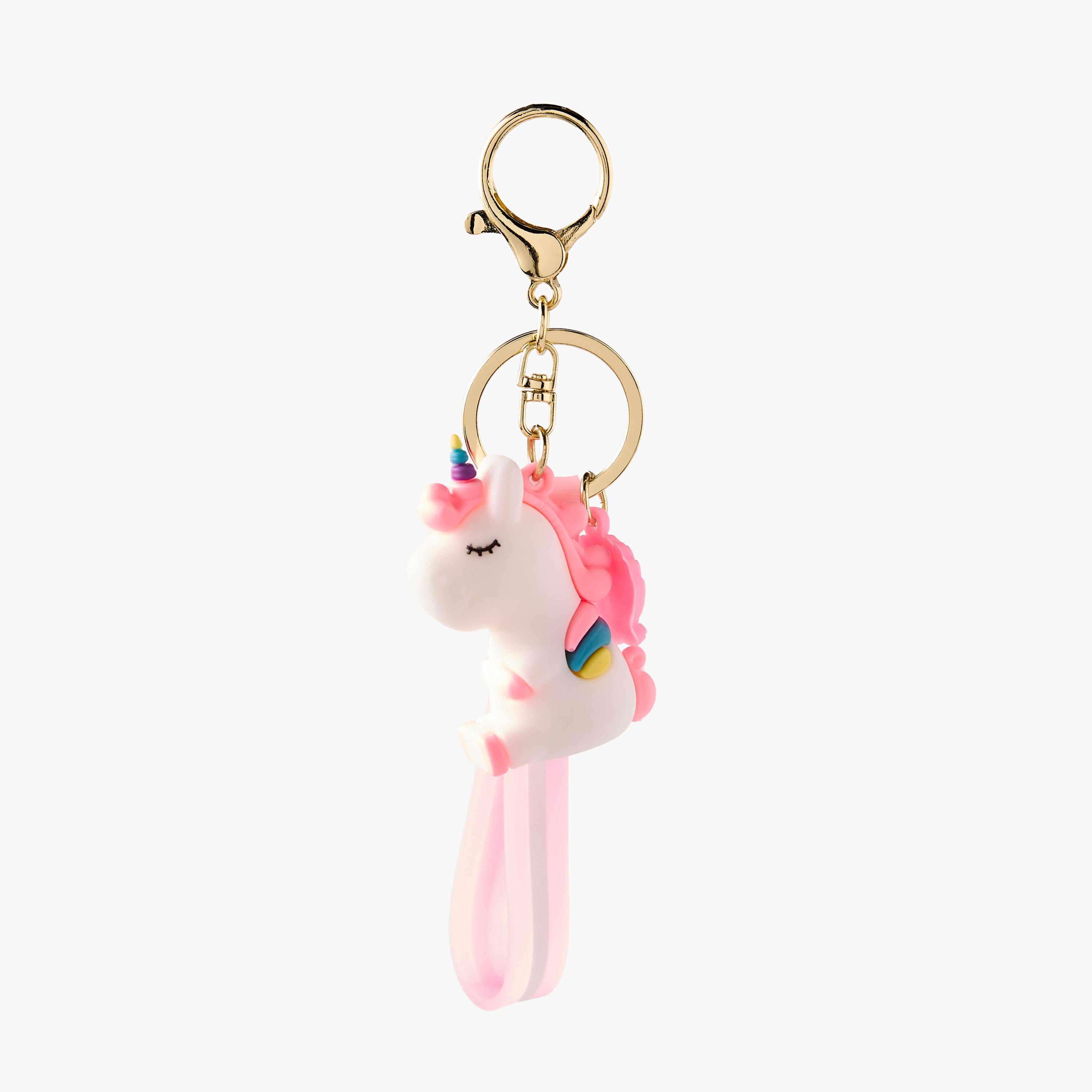Unicorn Keyring with Lobster Hook-girls-accessories-keyringsandbagcharms-image-1