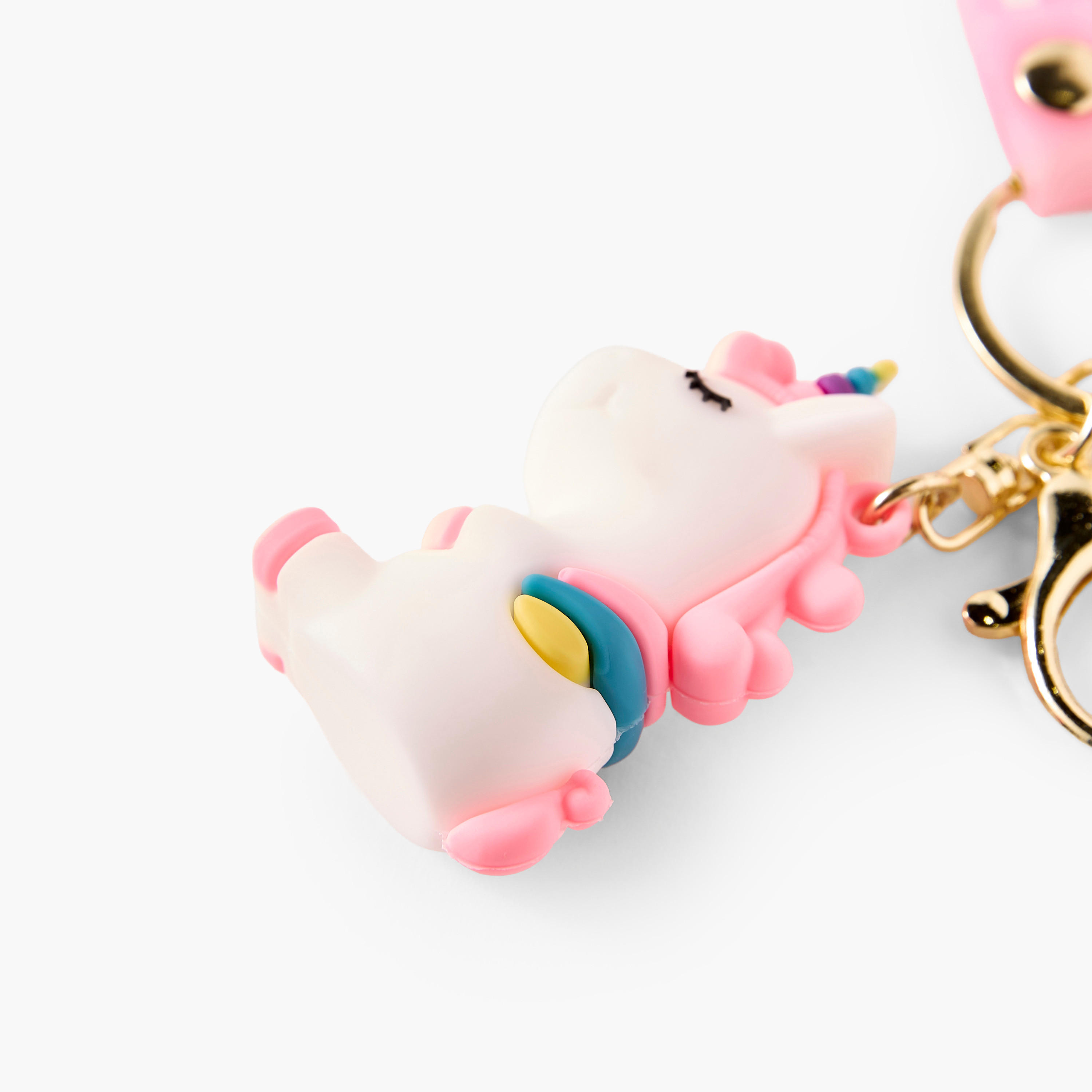 Unicorn Keyring with Lobster Hook-girls-accessories-keyringsandbagcharms-image-3