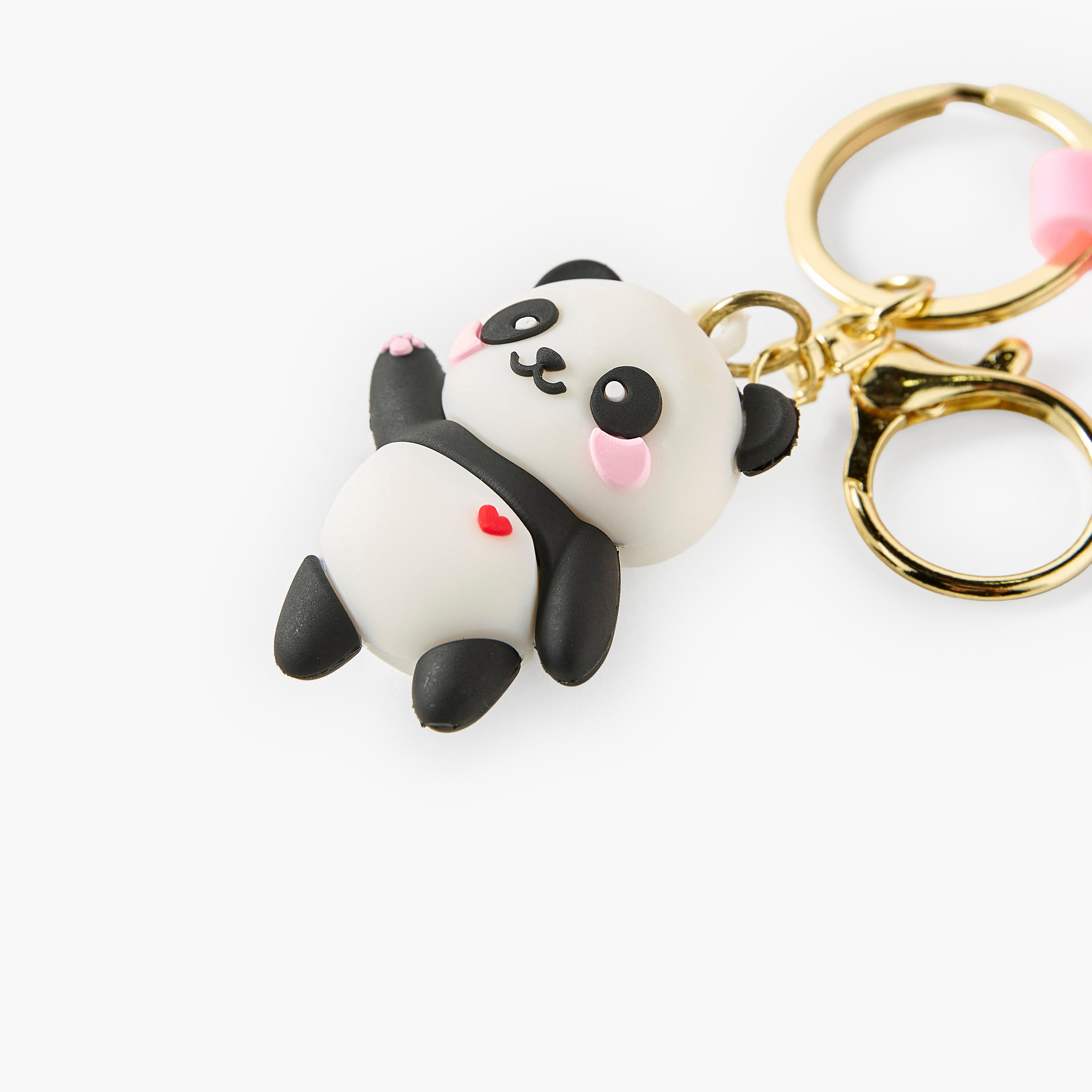 Panda Keyring with Lobster Hook-girls-accessories-keyringsandbagcharms-image-3