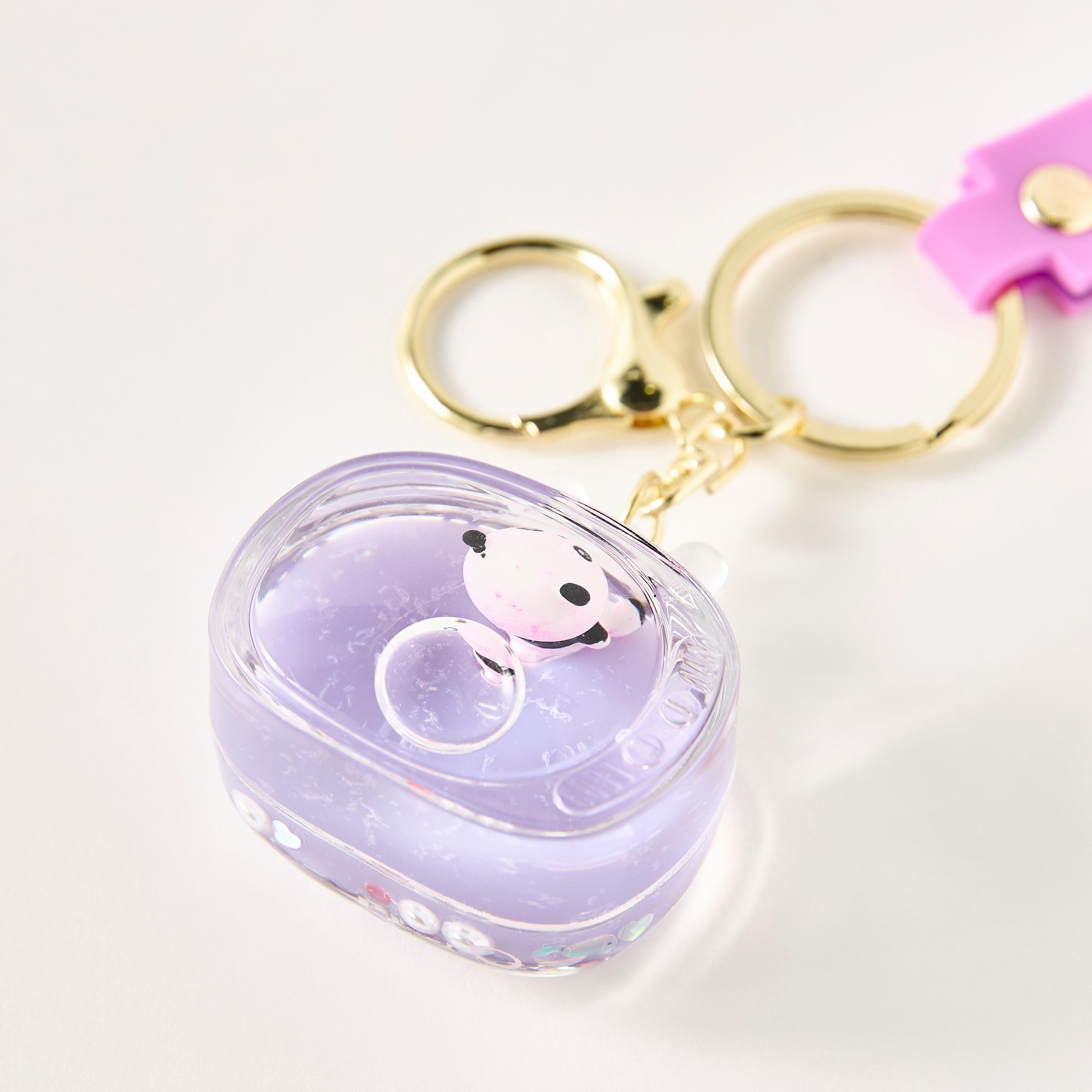 Syloon Accent Detail Keychain with Lobster Hook-girls-accessories-keyringsandbagcharms-image-3