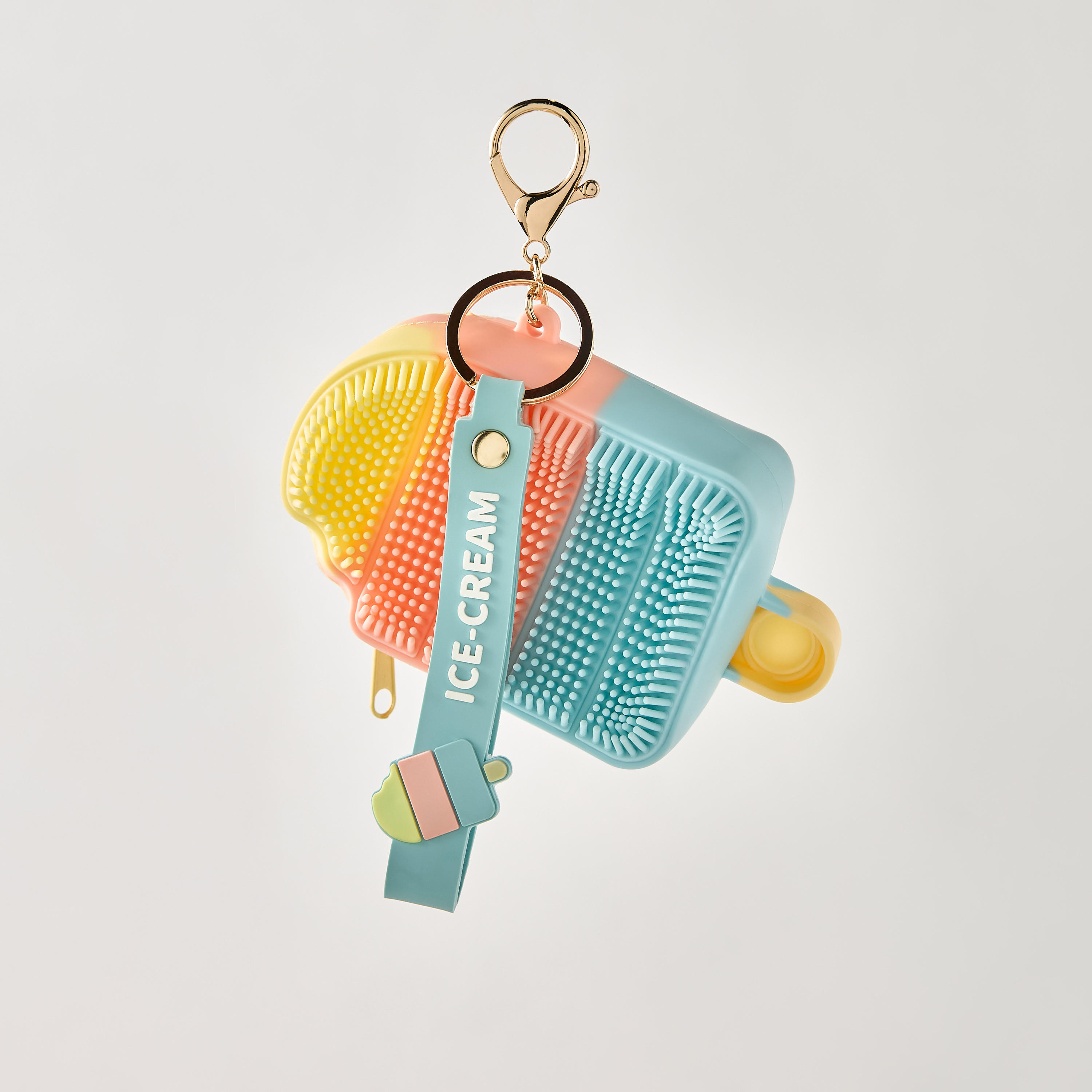 Syloon Pop-It Ice Cream Keyring with Tag and Hook-girls-accessories-keyringsandbagcharms-image-1