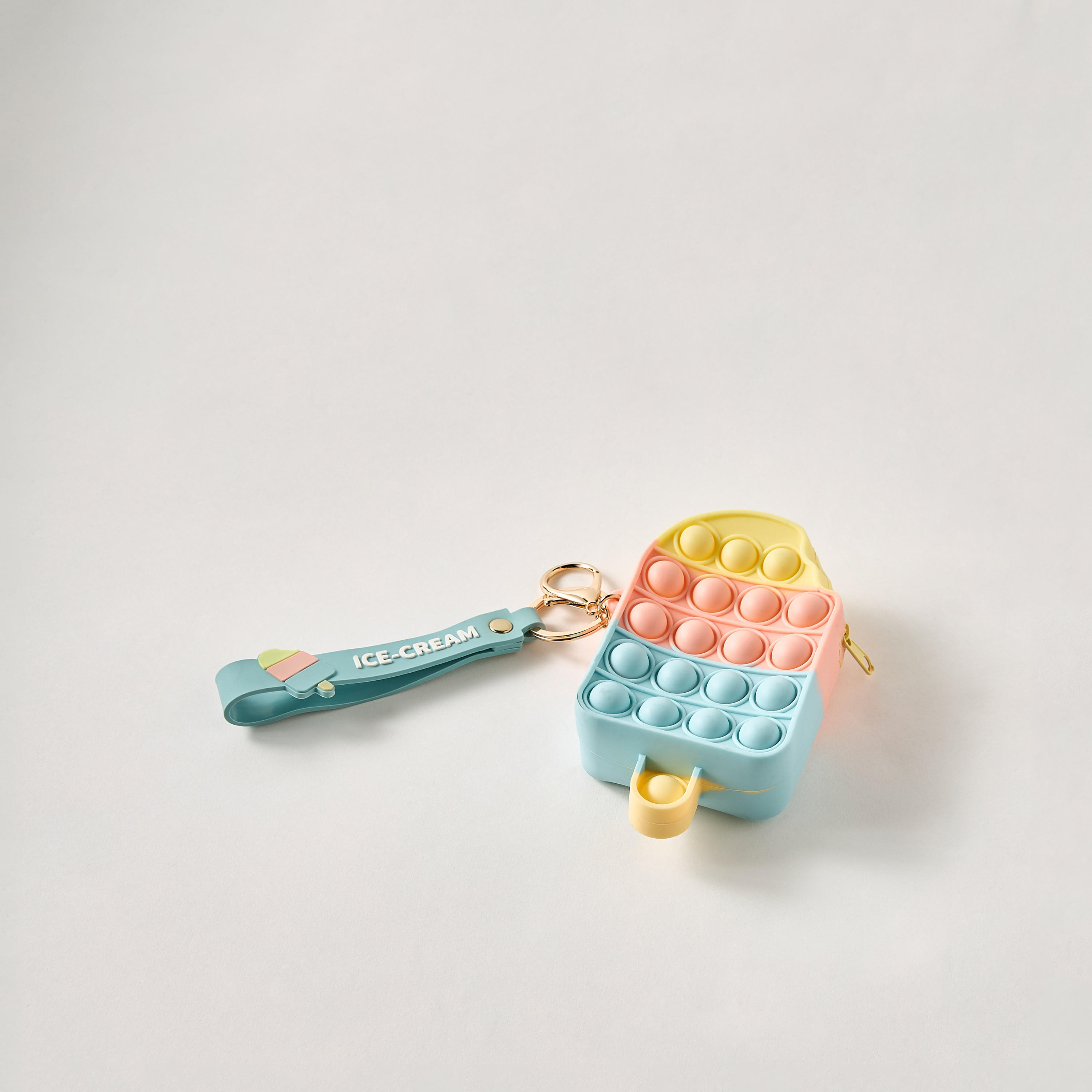 Syloon Pop-It Ice Cream Keyring with Tag and Hook-girls-accessories-keyringsandbagcharms-image-2