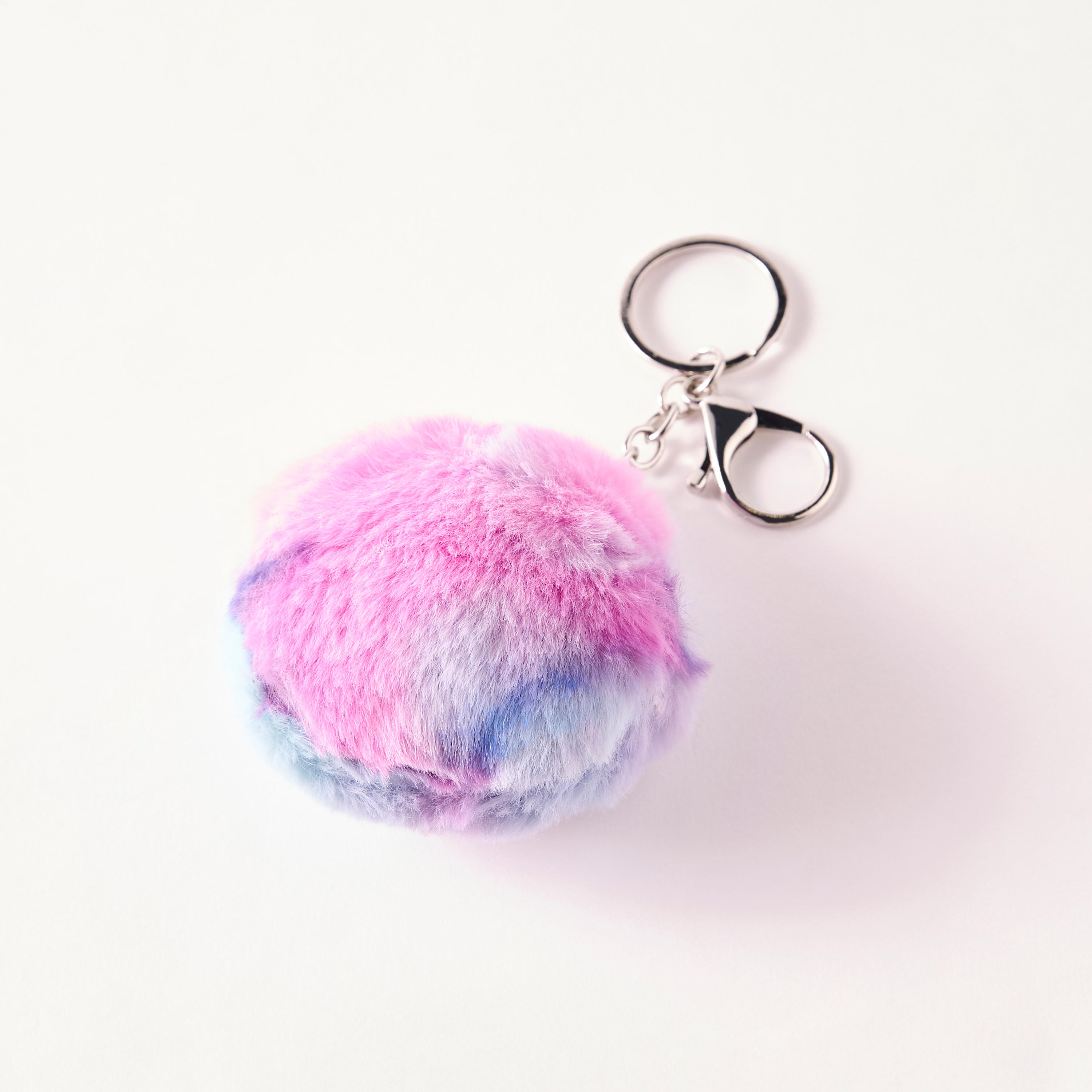 Syloon Pom-Pom Keyring with Hook-girls-accessories-keyringsandbagcharms-image-2