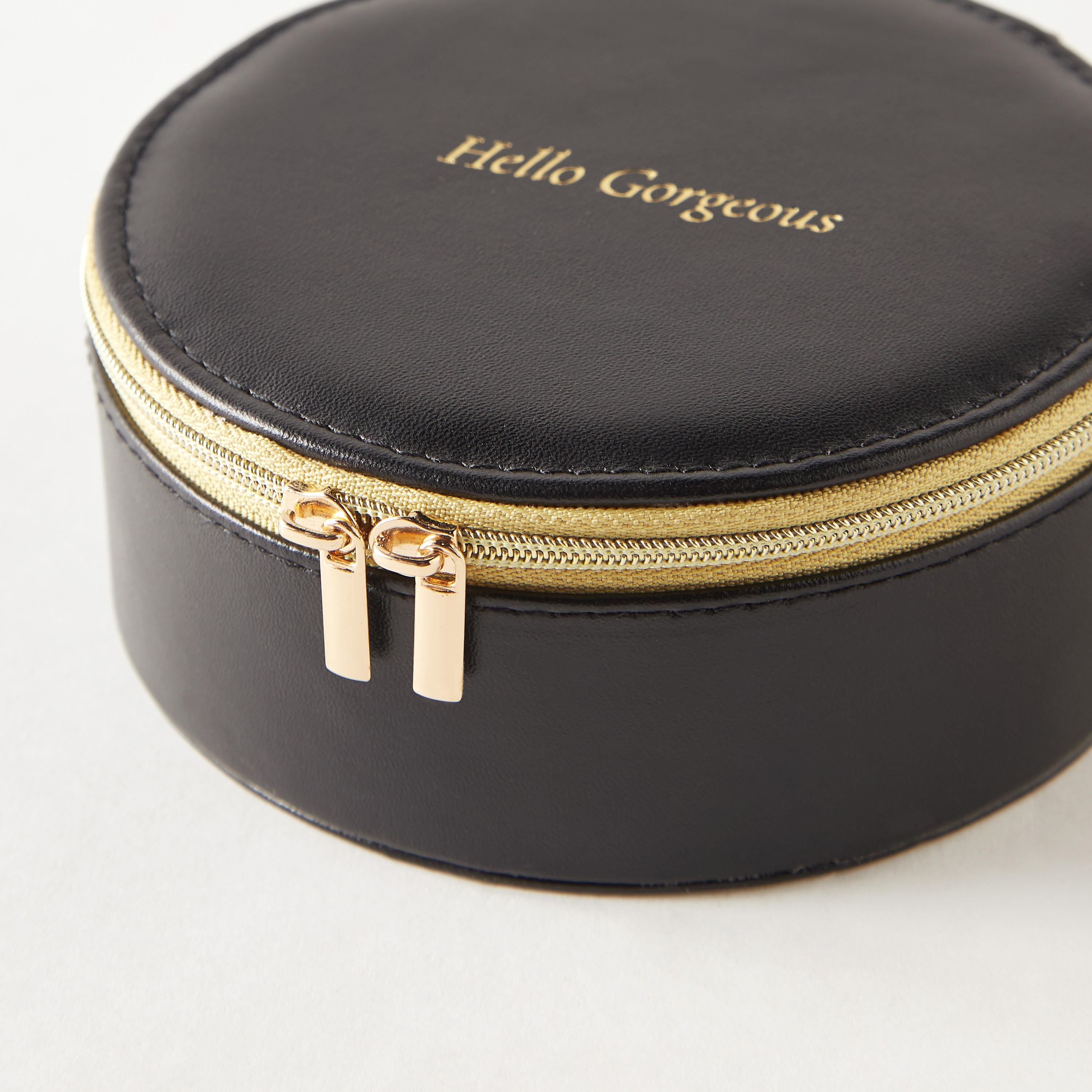 Syloon 4-Compartment Jewellery Organiser with Zip Closure - 13x13x6 cms-women-watchesandjewellery-jewellery-storage-image-2