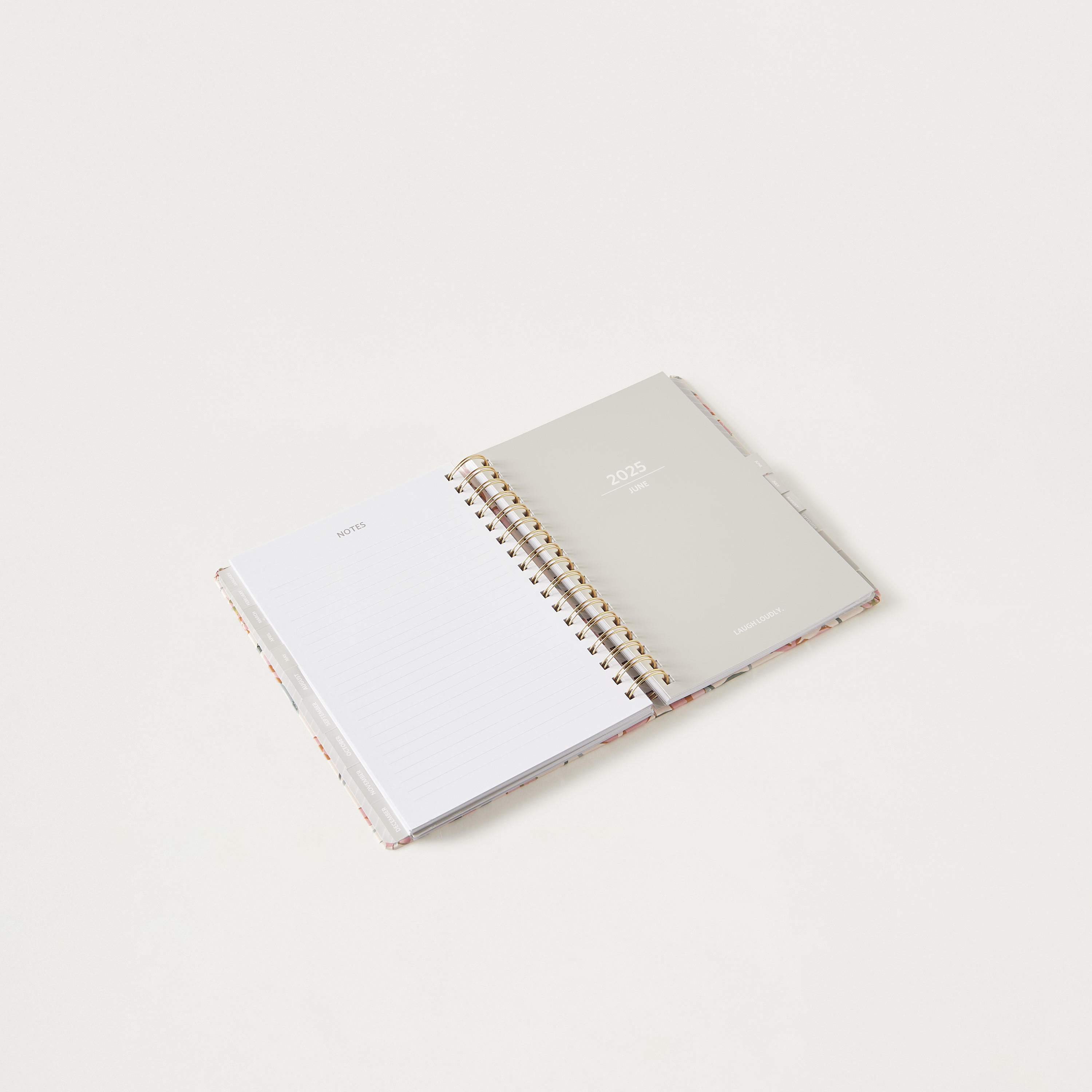 Syloon Floral Print Spiral Bound Planner-school-stationery-notebooks-image-4