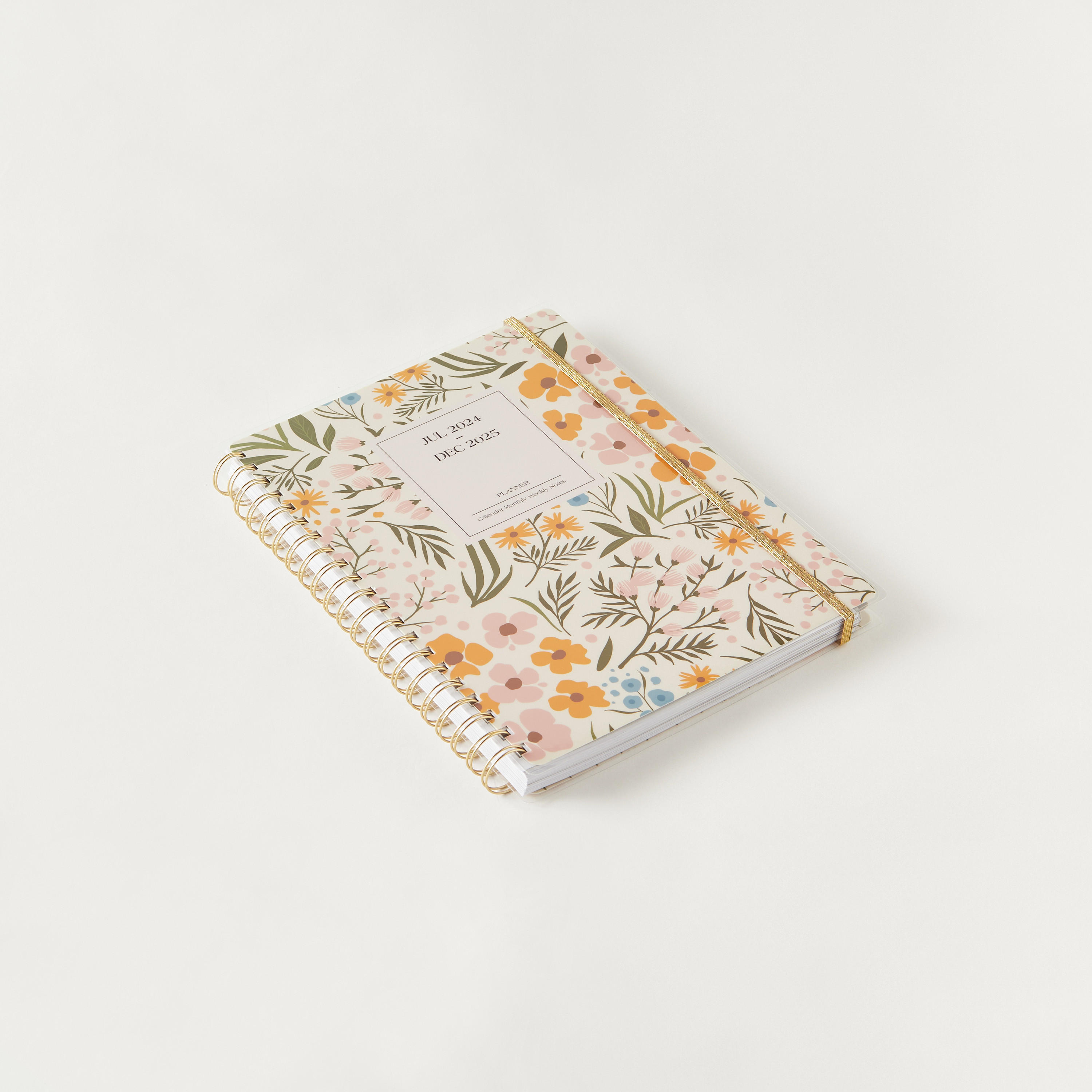 دفتر تخطيط شهري A4 بسلك لولبي بطبعات زهور من سيلون-school-stationery-notebooks-image-2