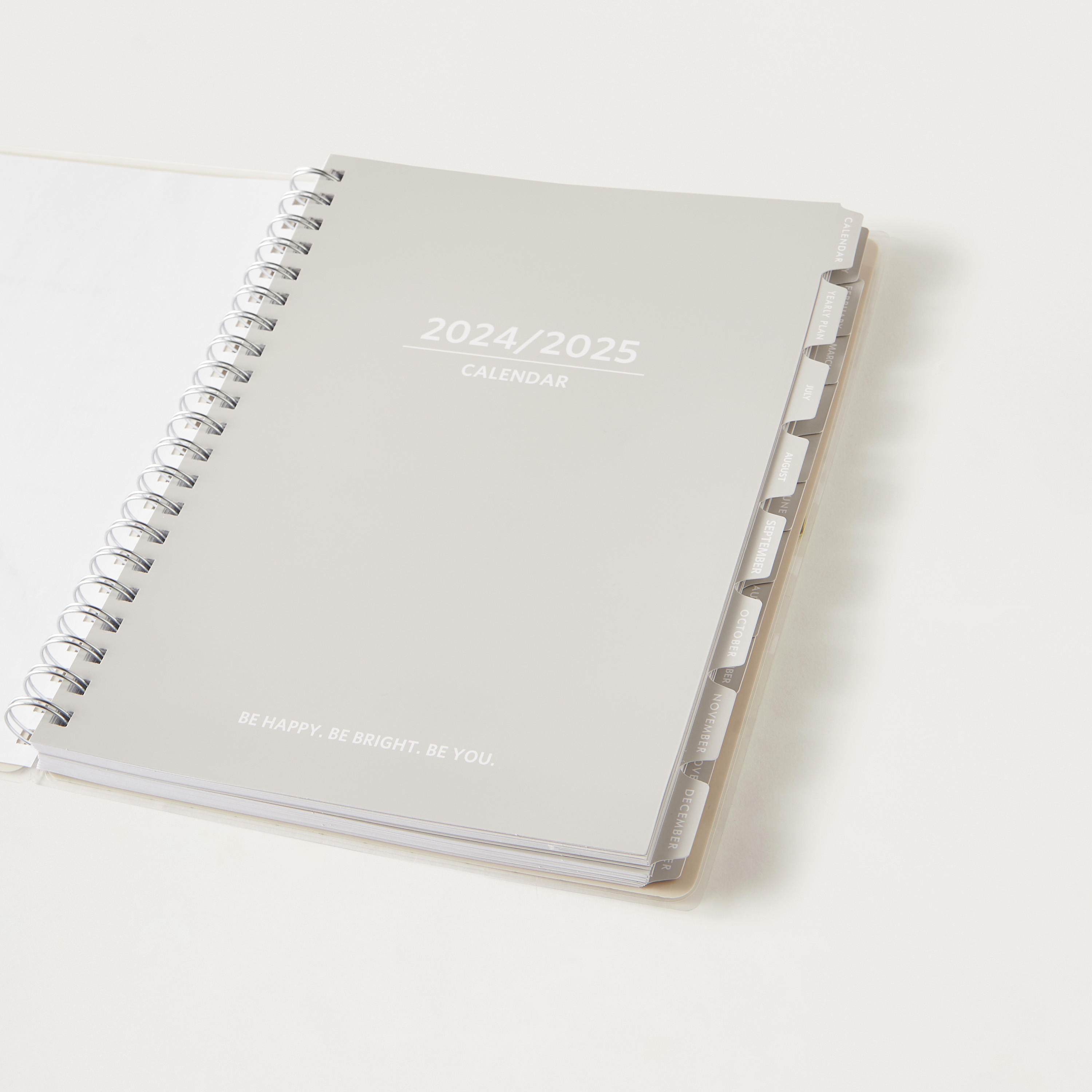 Syloon Checked A4 Monthly Planner Spiral Notebook-school-stationery-notebooks-image-5