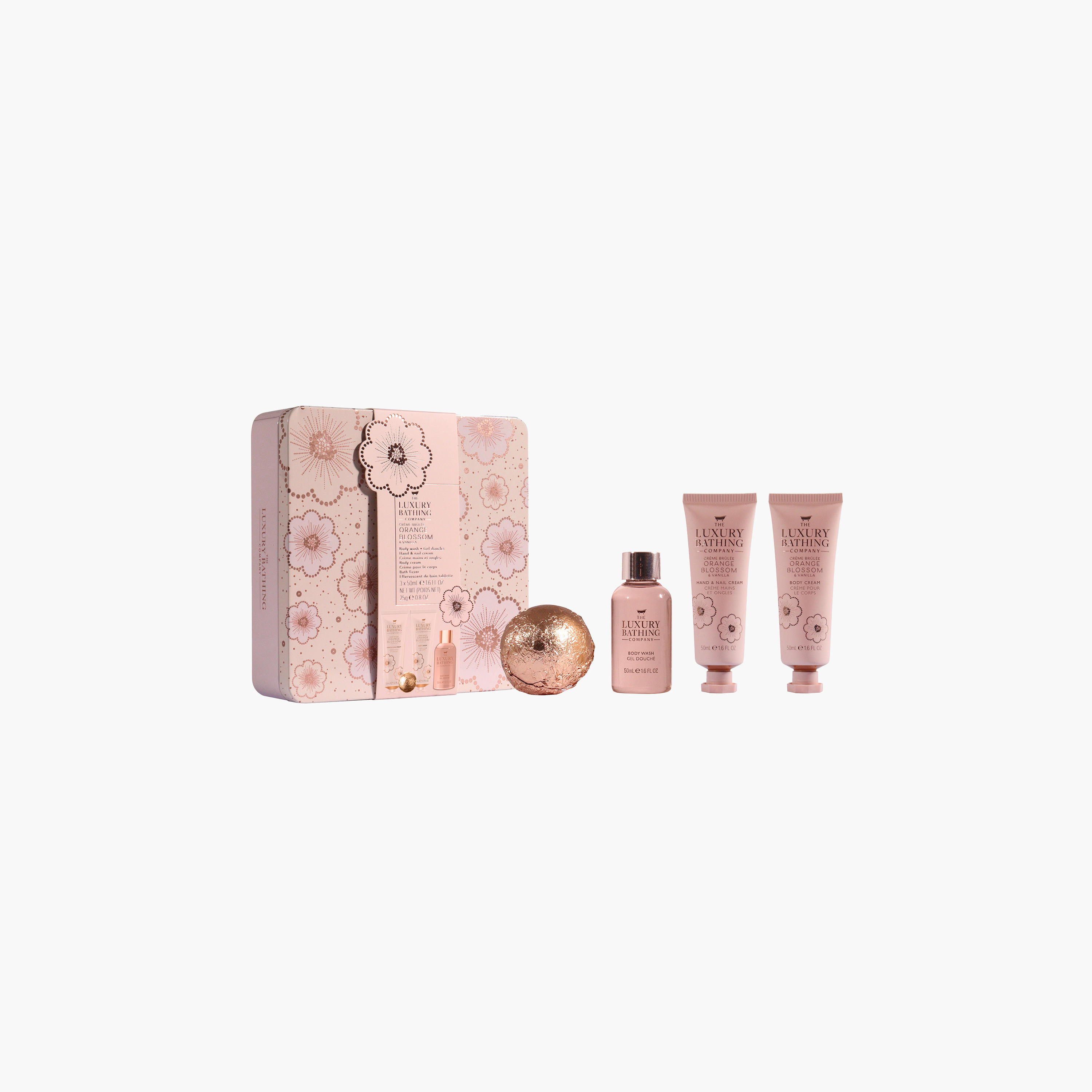 Luxury Bathing Company 4-Piece Orange Blossom Gift Set-beautyandpersonalcare-giftsets-image-3