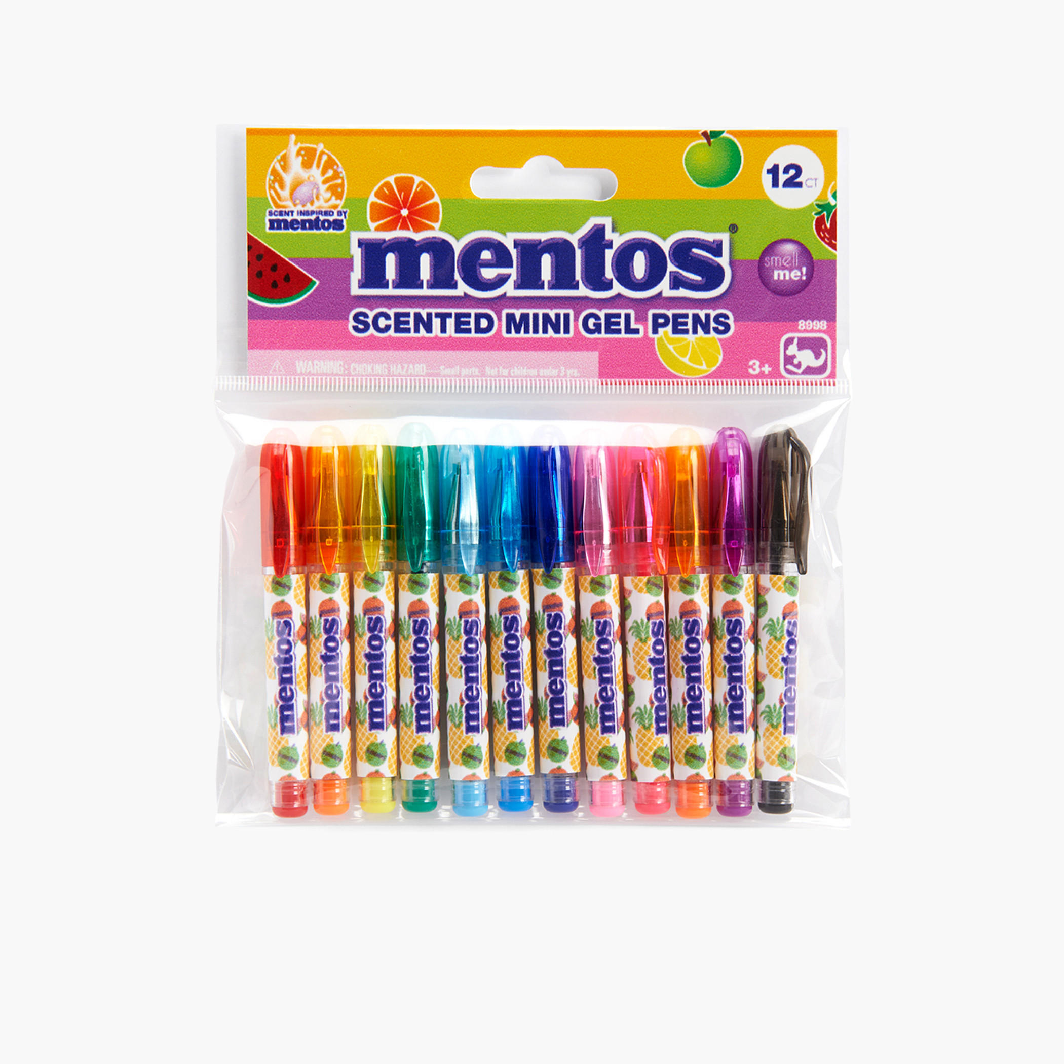 مجموعة أقلام جل صغيرة 12 قطعة من مينتوس-school-stationery-pensandpencils-image-1