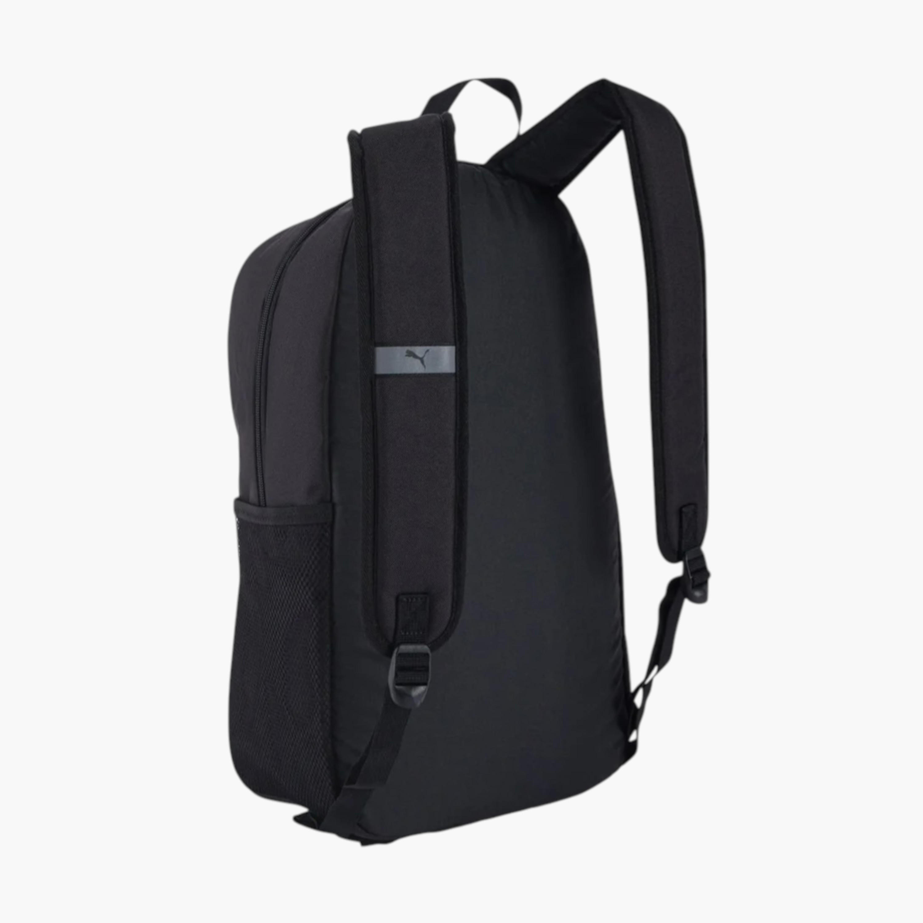 Puma Logo Print Backpack with Adjustable Shoulder Straps-men-bags-image-2