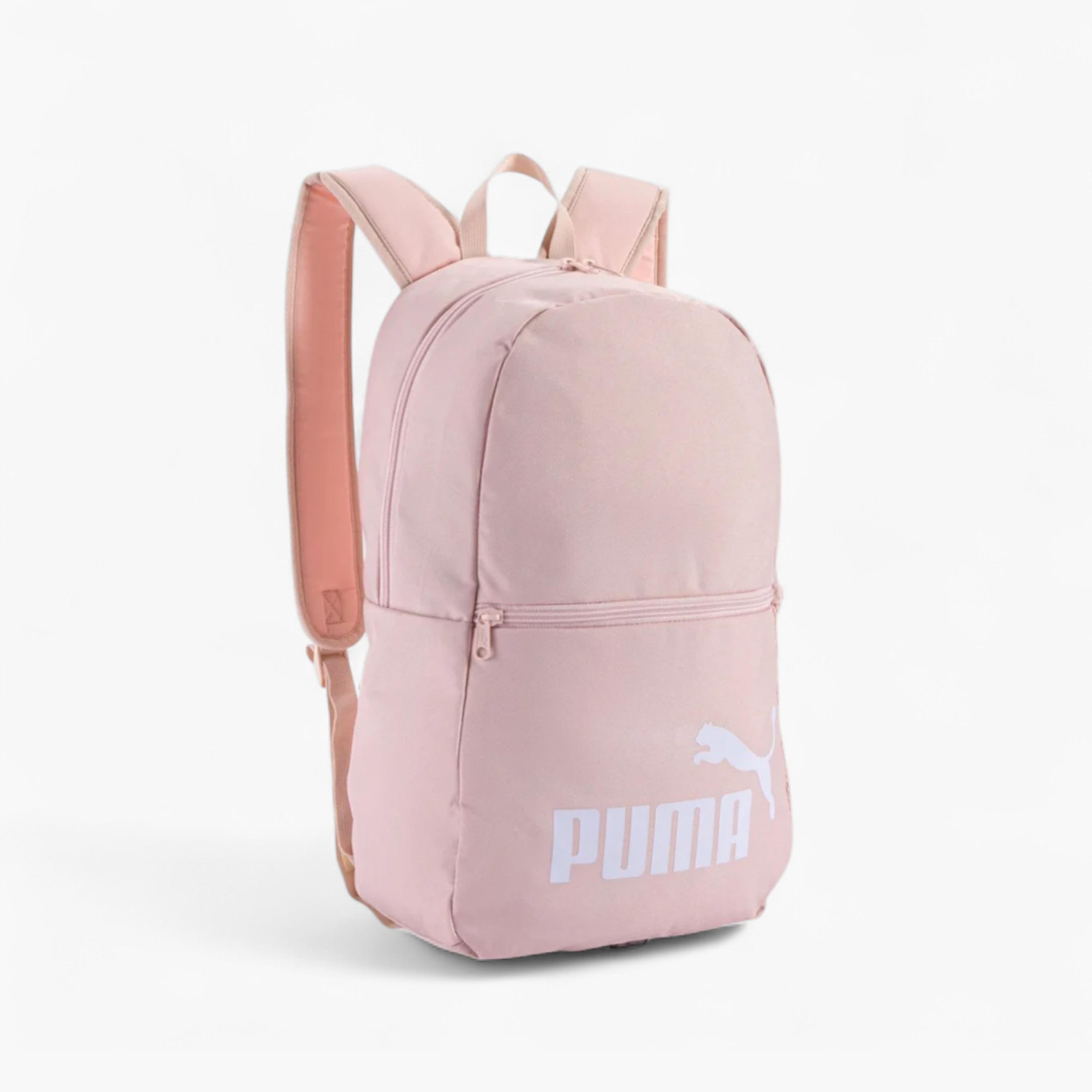 Puma Logo Print School Backpack with Adjustable Straps and Zip Closure -16x32x45 cm-girls-accessories-bags-image-1