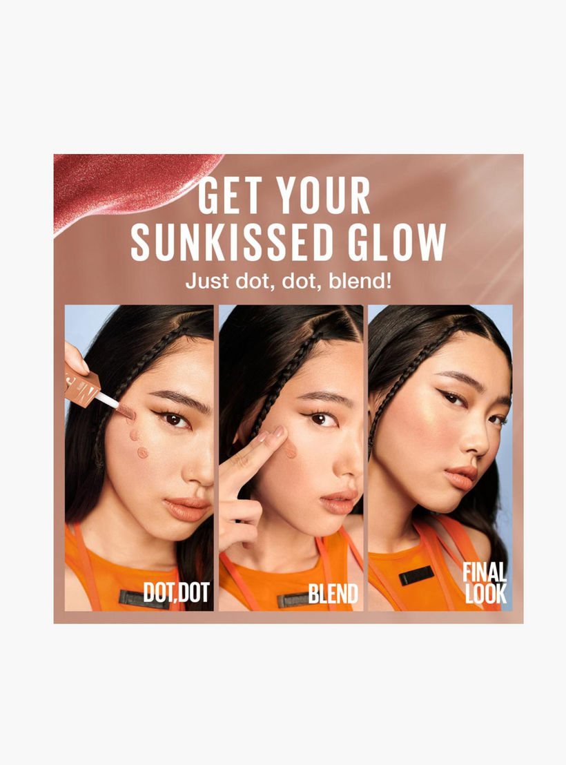 أحمر خدود سائل ولامع سانكيسر من مايبيلين نيويورك-beautyandpersonalcare-makeup-face-blushes-image-7