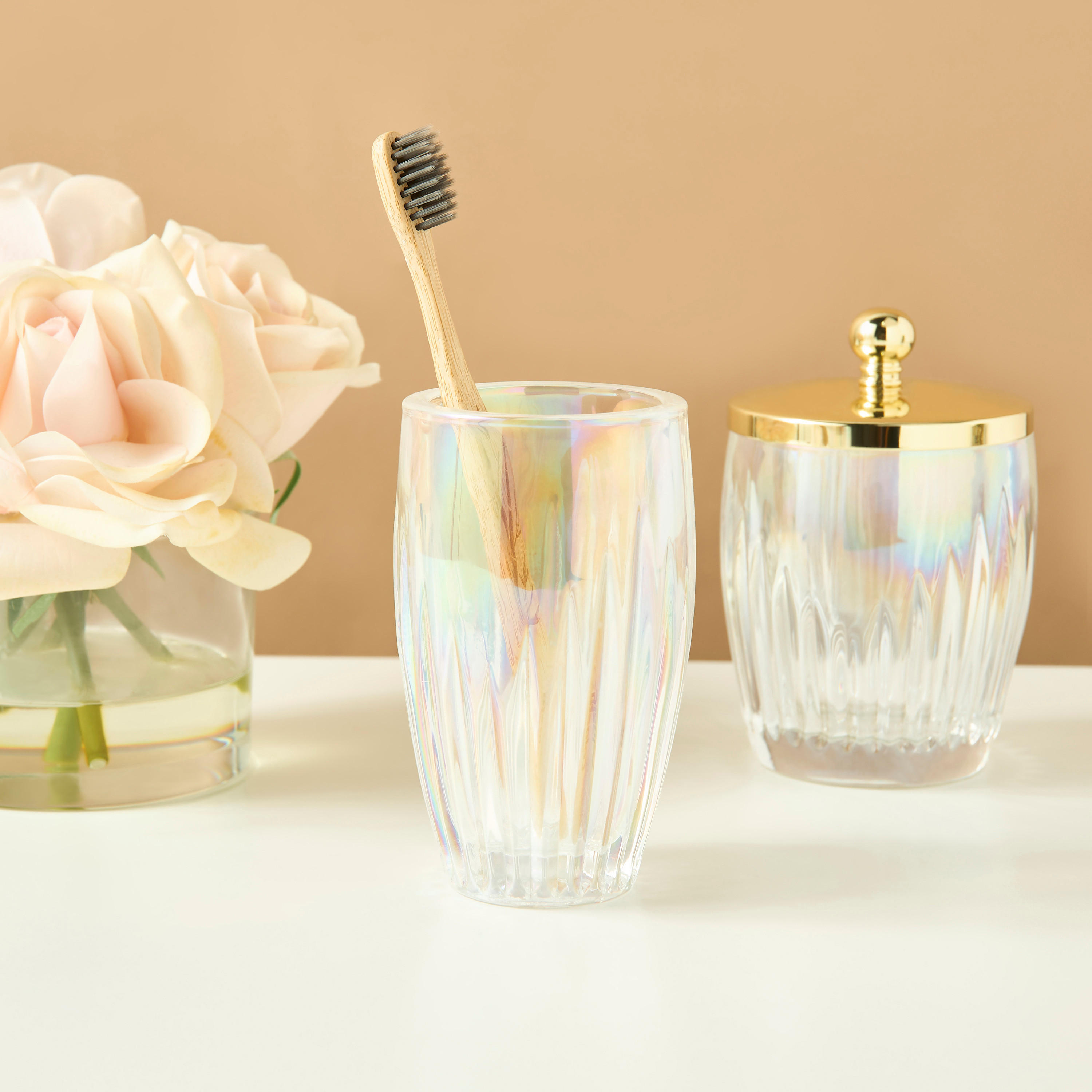 Glass Tumbler-household-bathandlaundry-bathaccessories-toothbrushholdersandtumblers-image-1