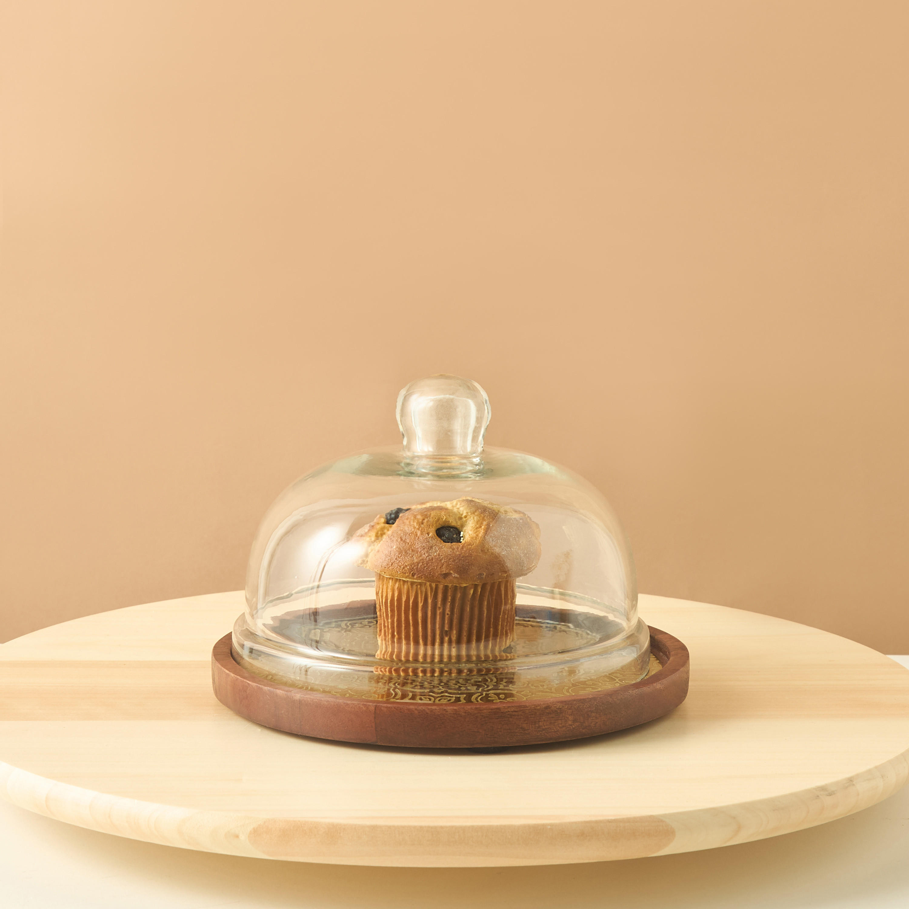 Domed Cake Stand - 7 cms-household-dining-serveware-cakestands-image-1