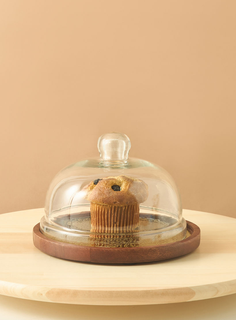 Domed Cake Stand - 7 cms-household-dining-serveware-cakestands-image-1