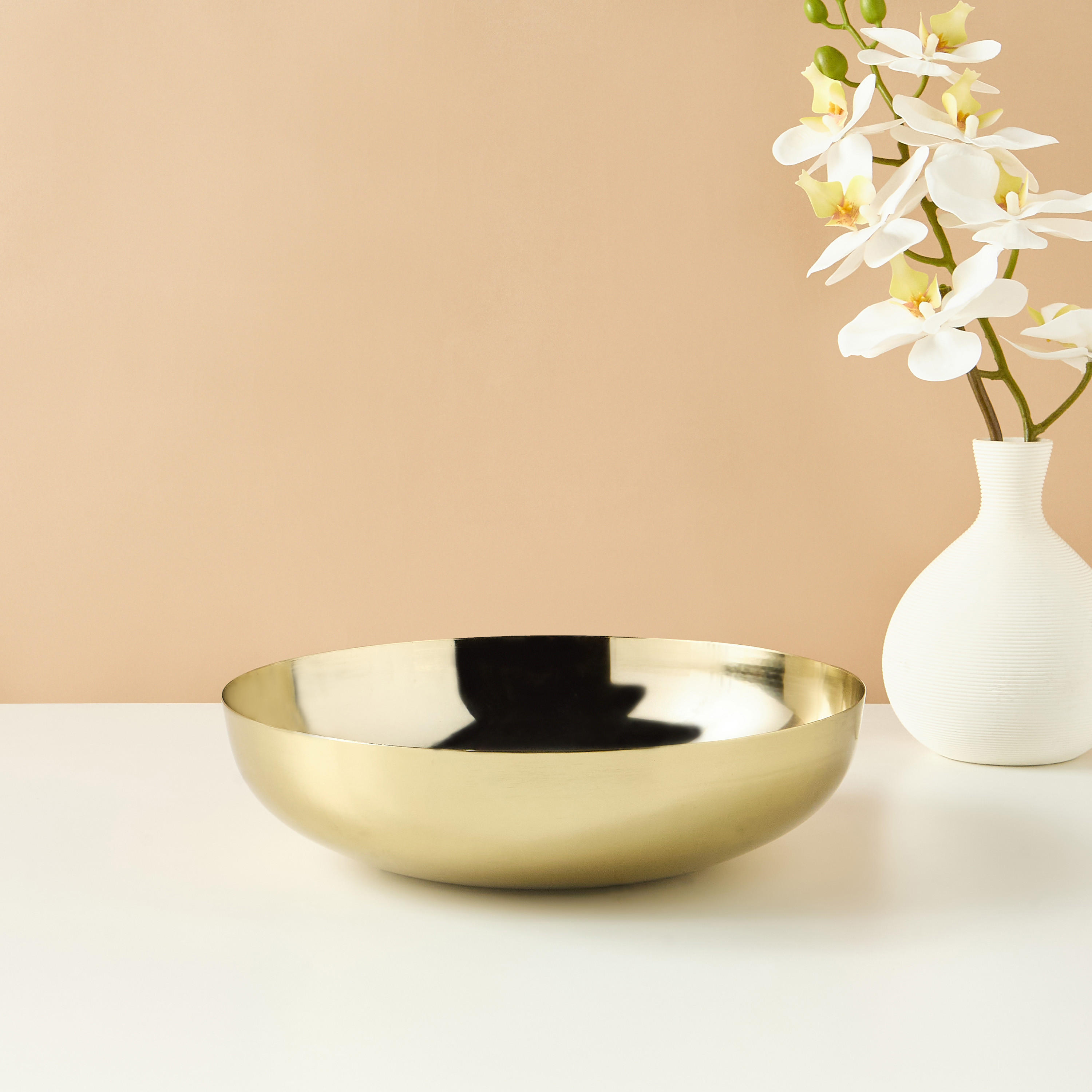 Decorative Embossed Bowl - 30 cms-household-decor-vasesandbowls-image-1
