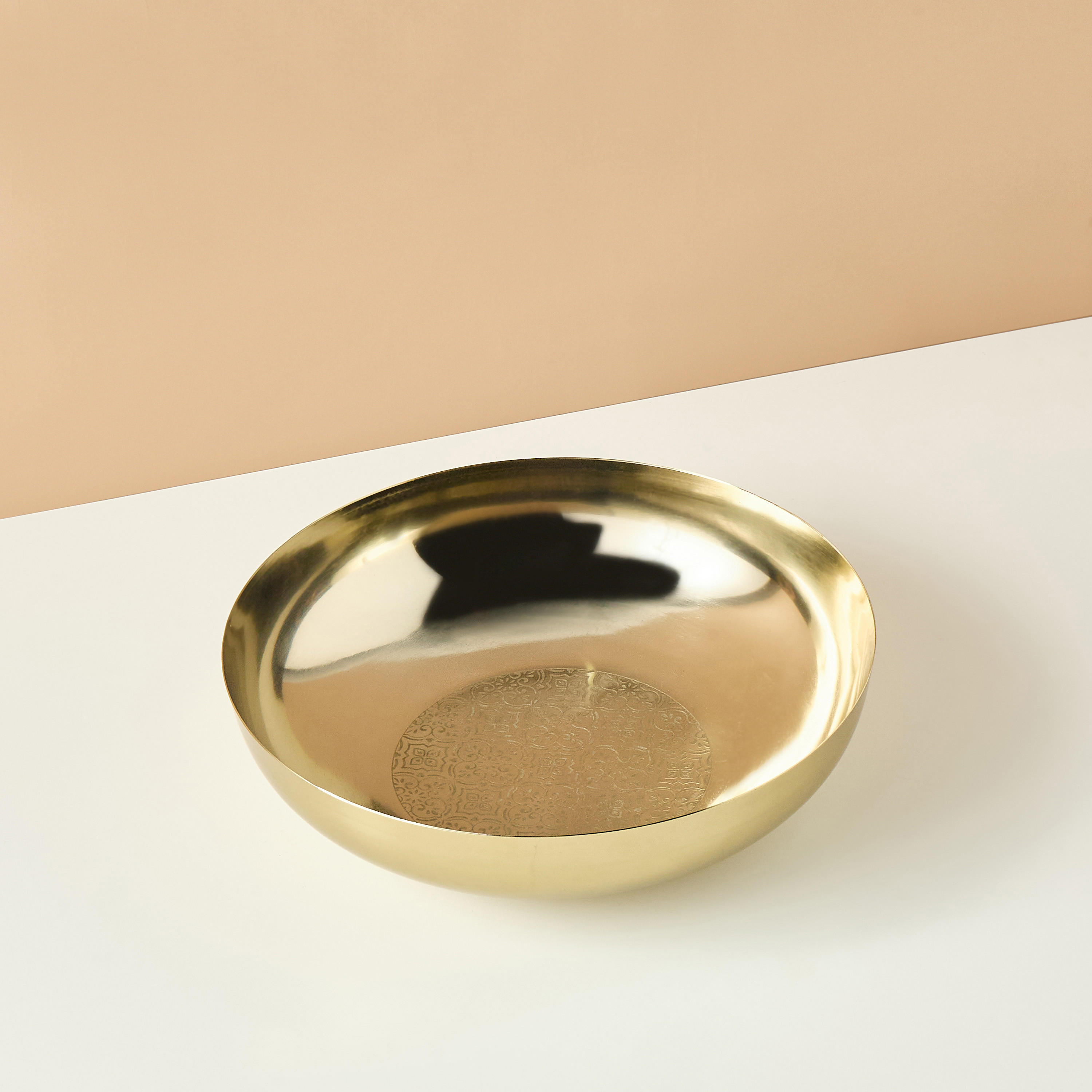 Decorative Embossed Bowl - 30 cms-household-decor-vasesandbowls-image-4