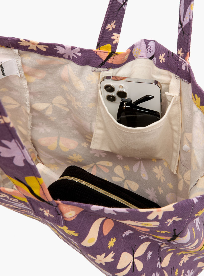 شنطة توتي بمقابض مزدوجة وشُرّابات وطبعات فراشة-women-bagsandwallets-handbags-image-7