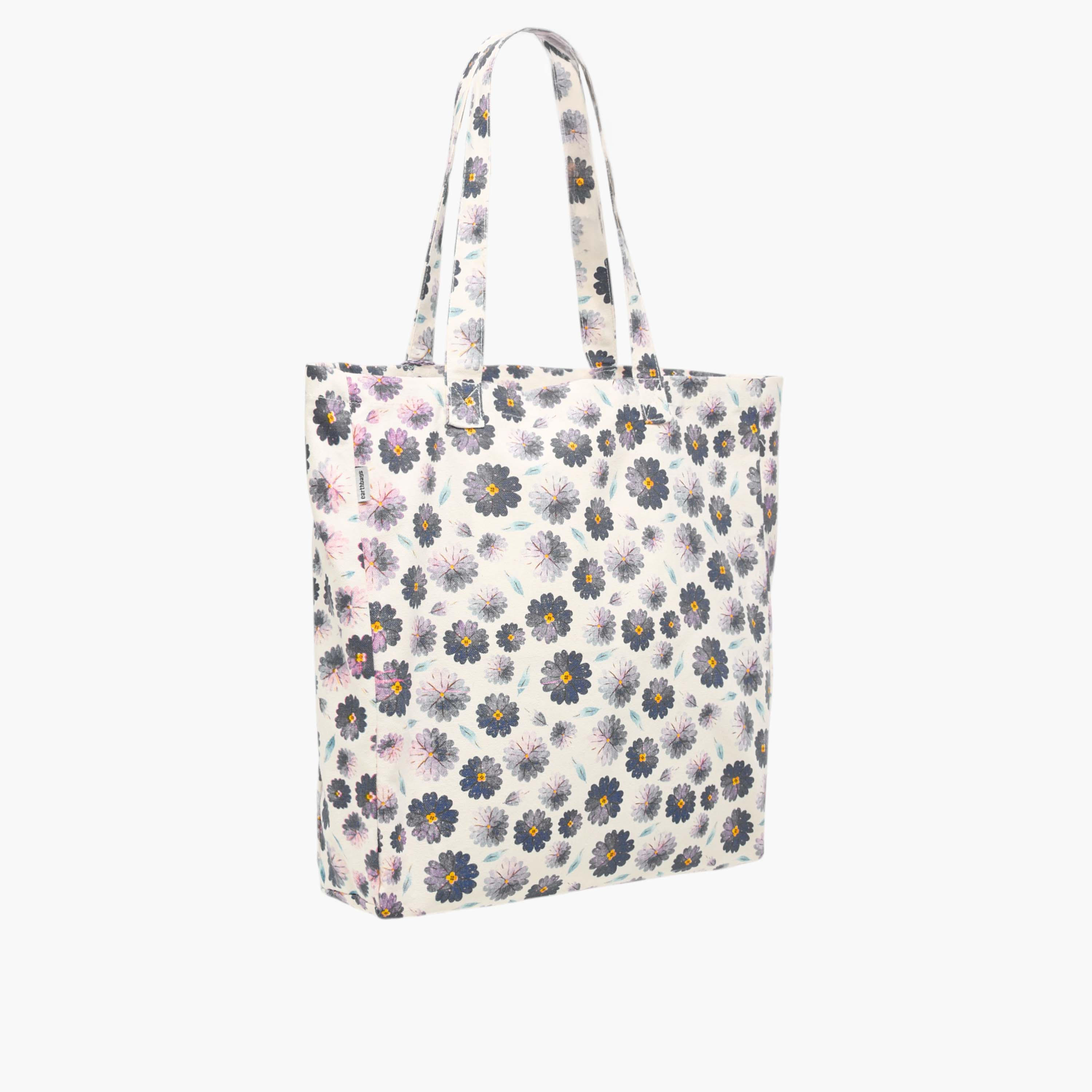 Floral Print Shopper Bag with Double Handles and Tassel Detail-women-bagsandwallets-handbags-image-4