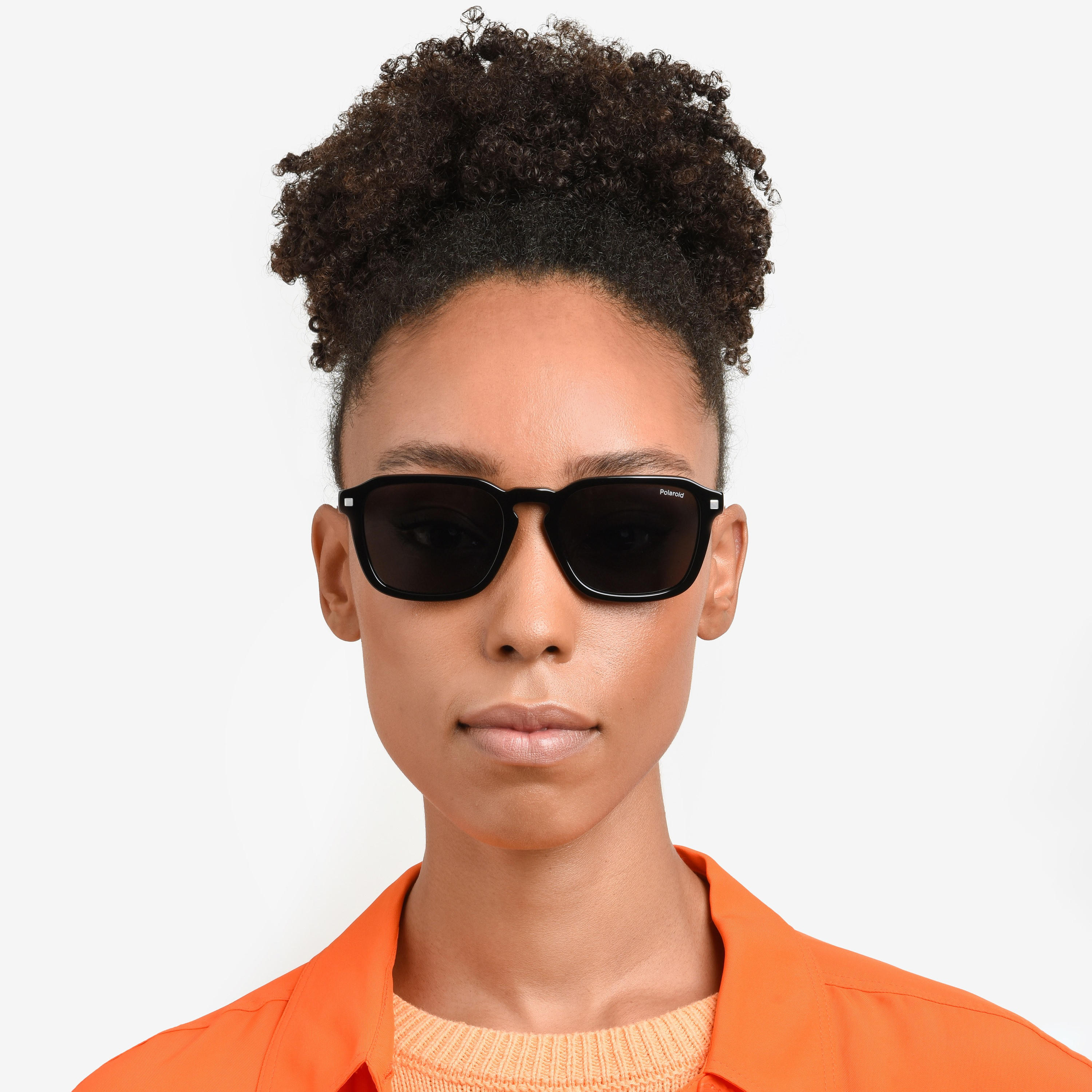 Polaroid Polarized 53 MM Grey Rectangle Sunglasses | 20636580753M9-men-sunglasses-image-7