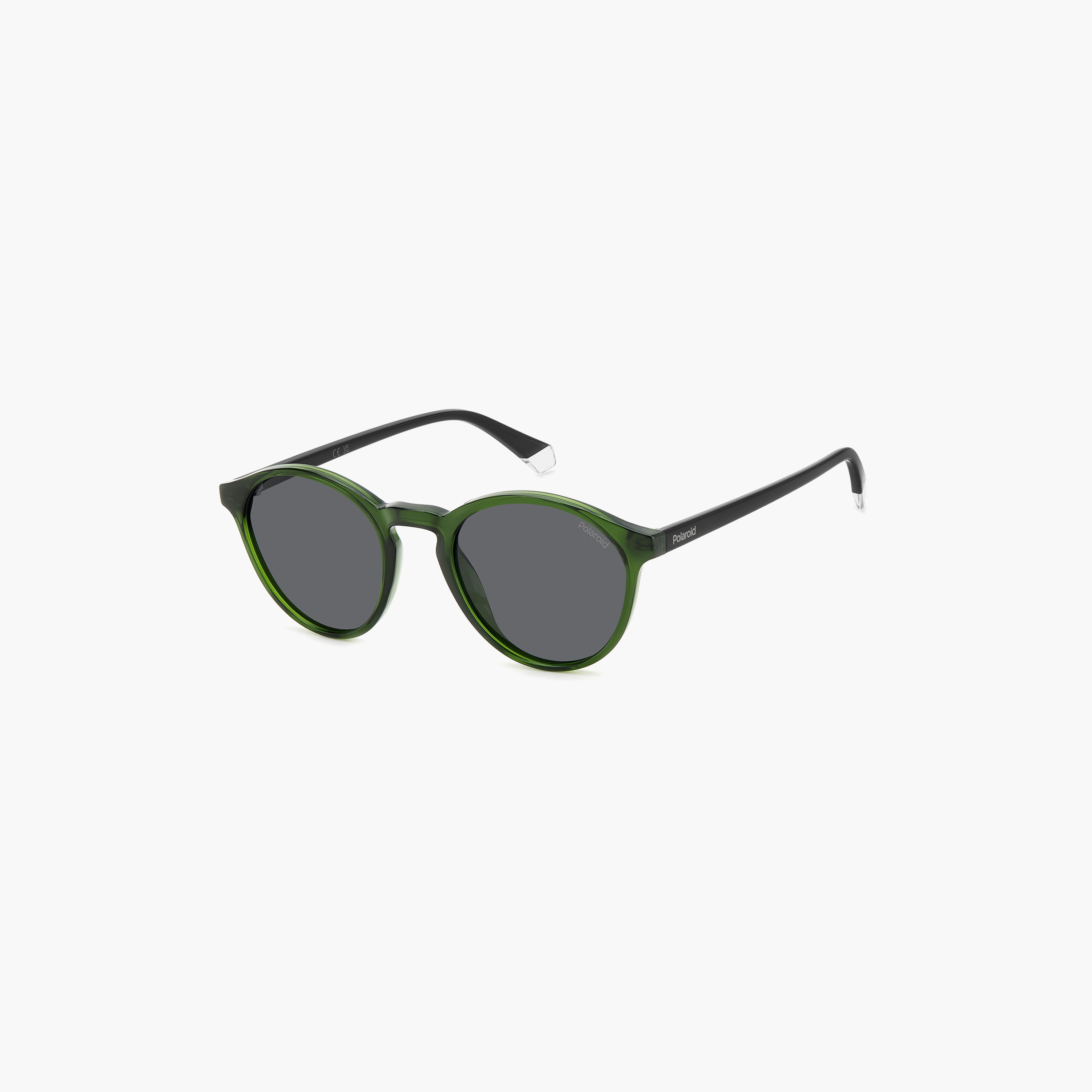 Polaroid Polarized 50 MM Grey Round Sunglasses | 2063831ED50M9-men-sunglasses-image-1