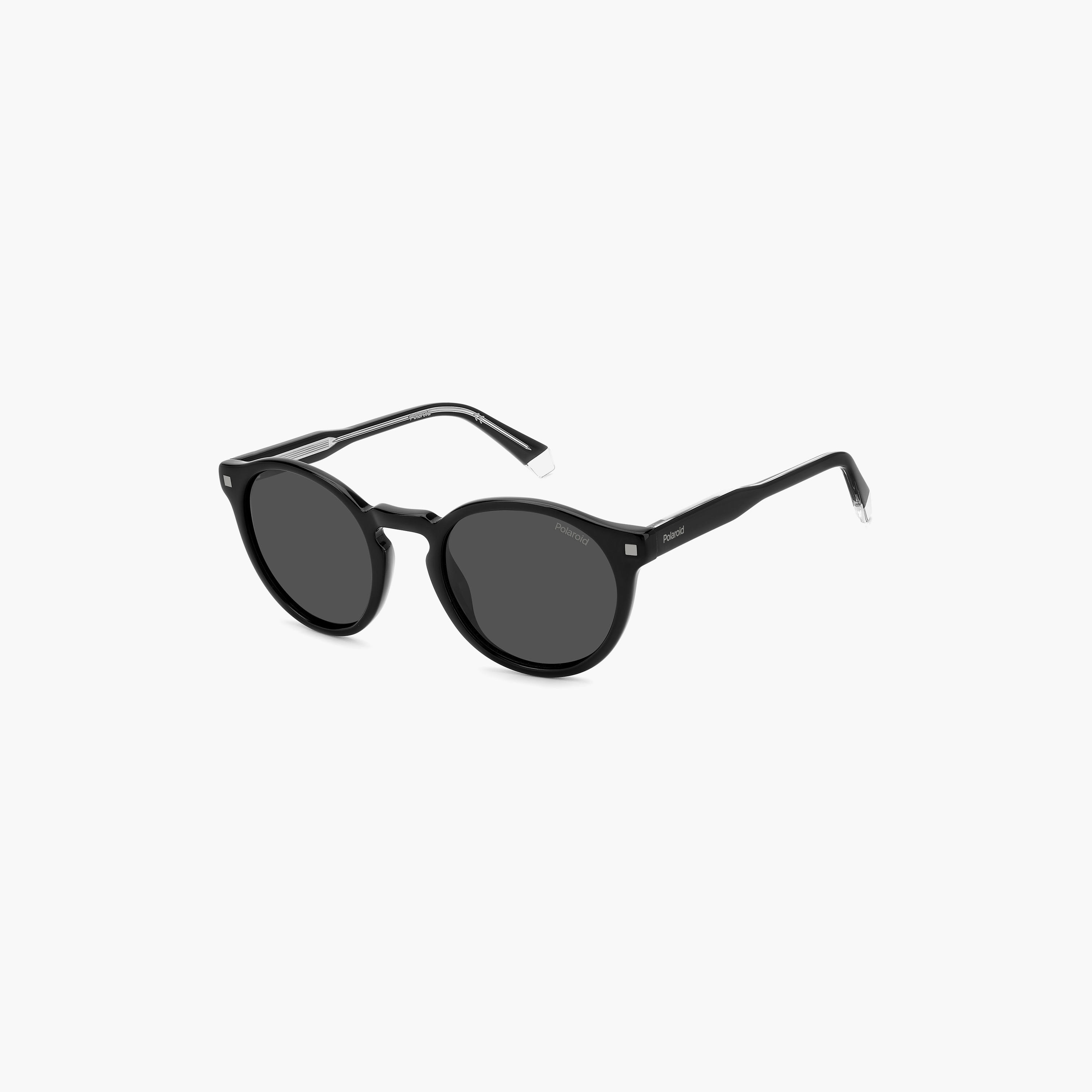 Polaroid Polarized 50 MM Grey Round Sunglasses | 20571180750M9-men-sunglasses-image-1