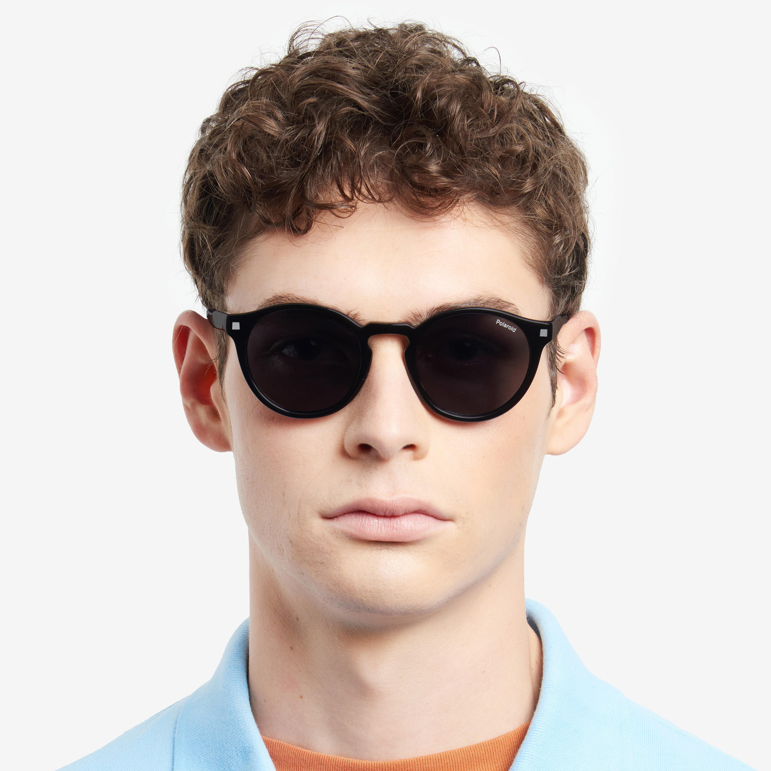 Polaroid Polarized 50 MM Grey Round Sunglasses | 20571180750M9-men-sunglasses-image-6