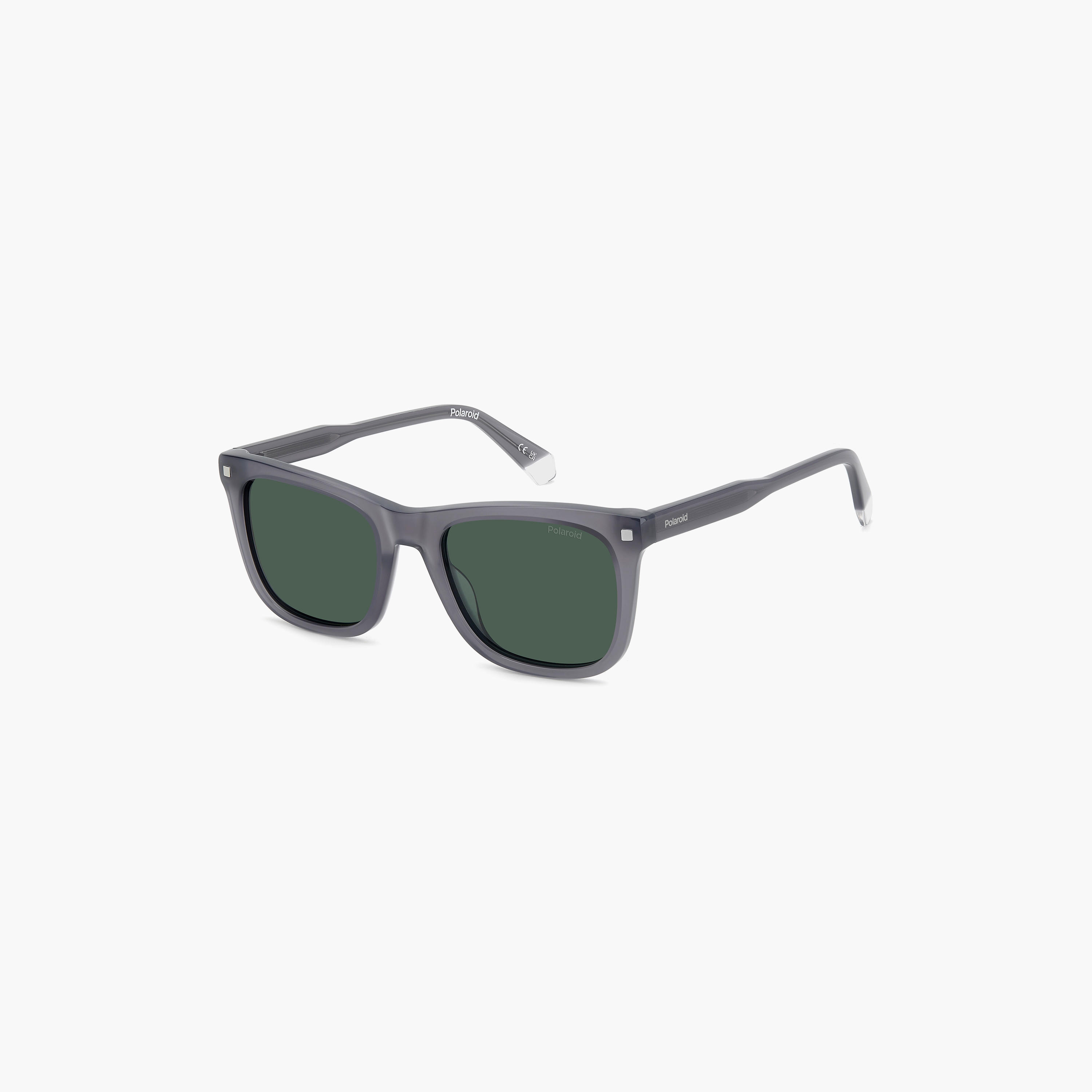 نظارات شمسية مستقطبة مقاس 53 ملم باللون الأخضر ذات مربعة من بولارويد | 206780KB753UC-men-sunglasses-image-1